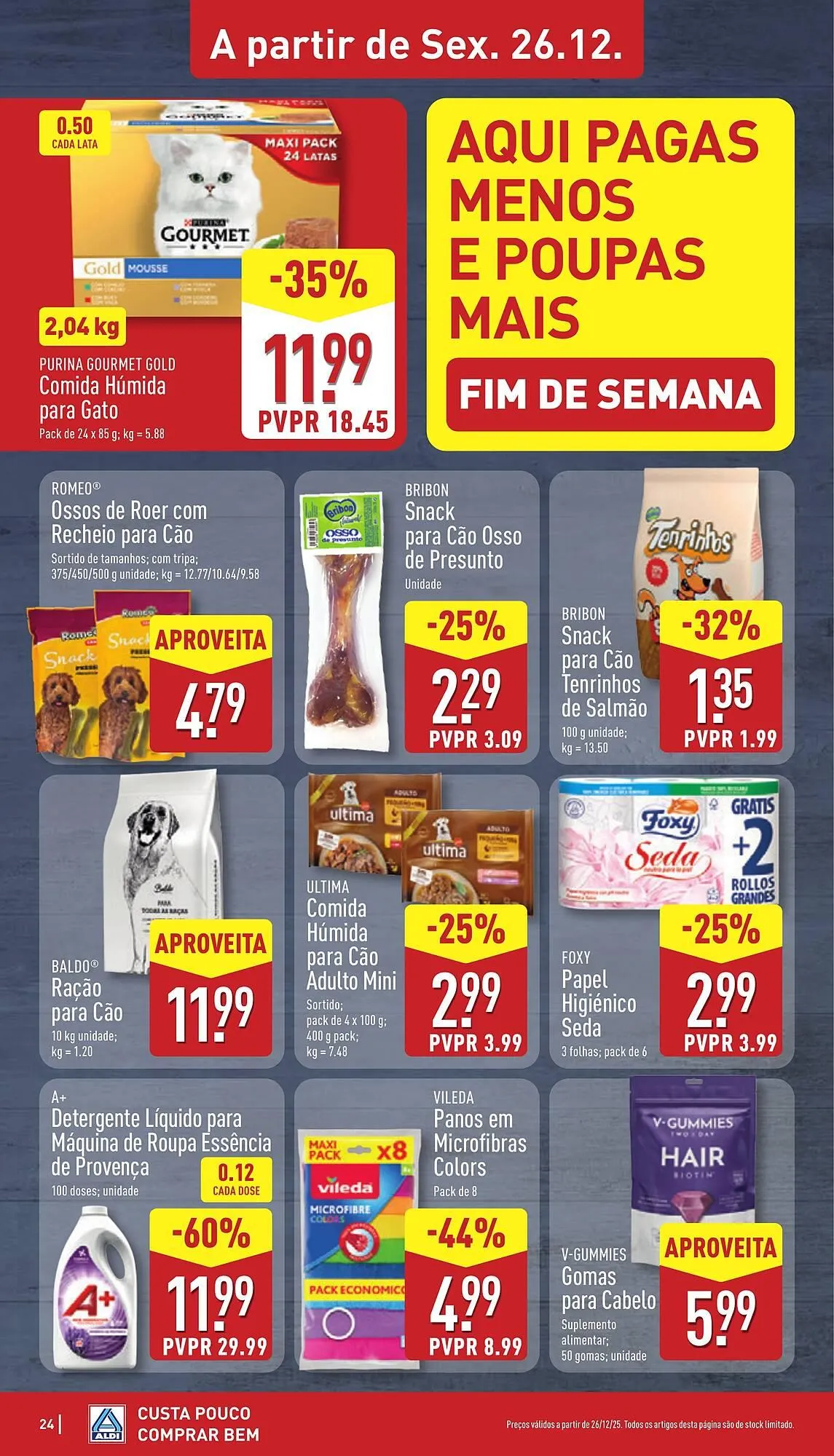 Folheto Folheto ALDI de 22 de dezembro até 28 de dezembro 2025 - Pagina 24