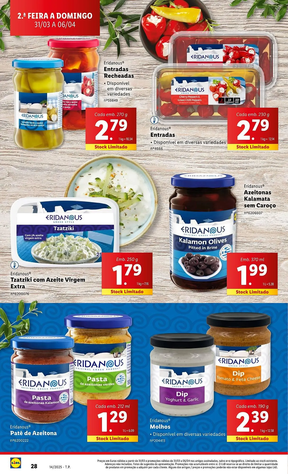 Folheto Folheto Lidl de 31 de março até 6 de abril 2025 - Pagina 28