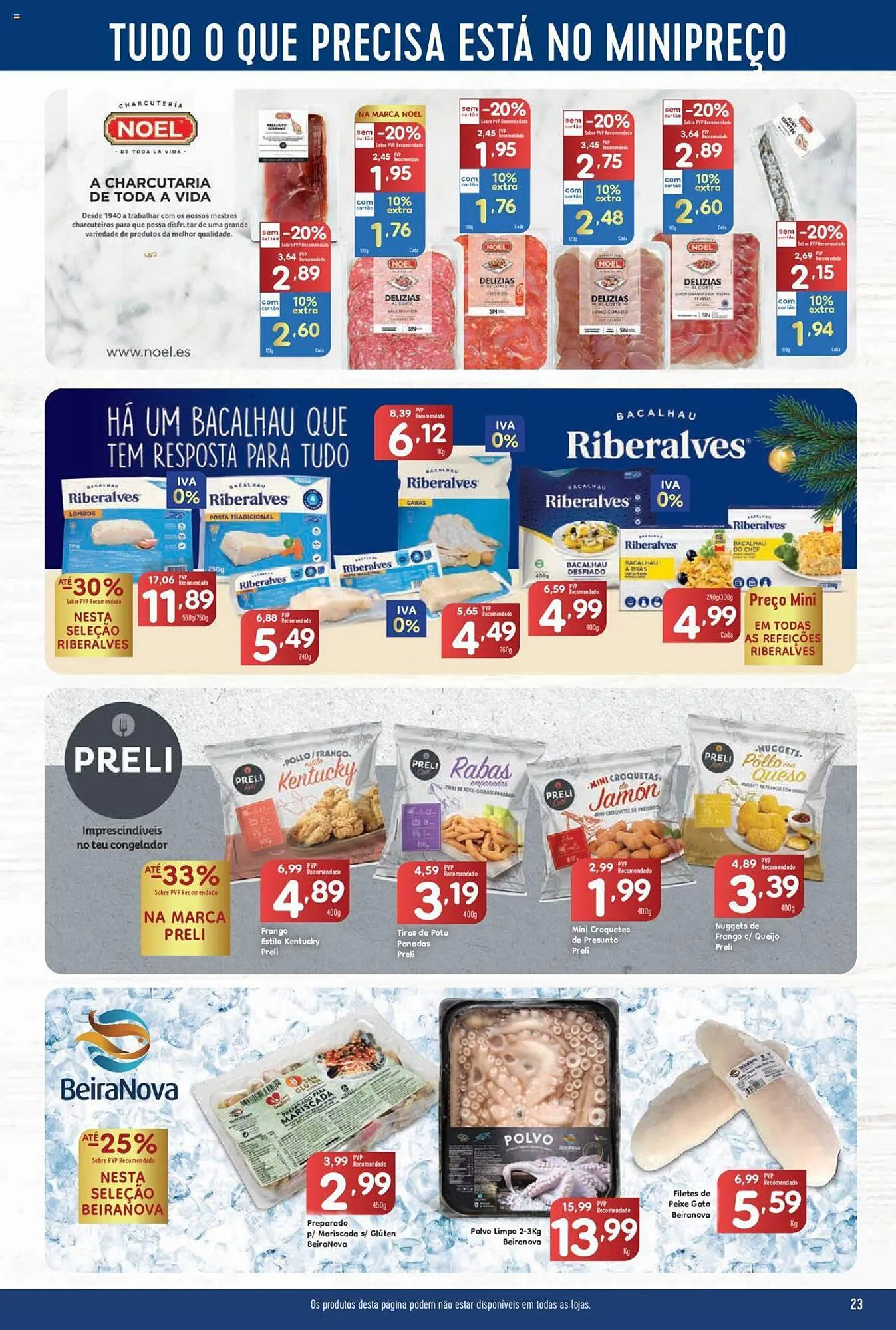 Folheto Folheto Minipreço de 30 de novembro até 6 de dezembro 2023 - Pagina 23