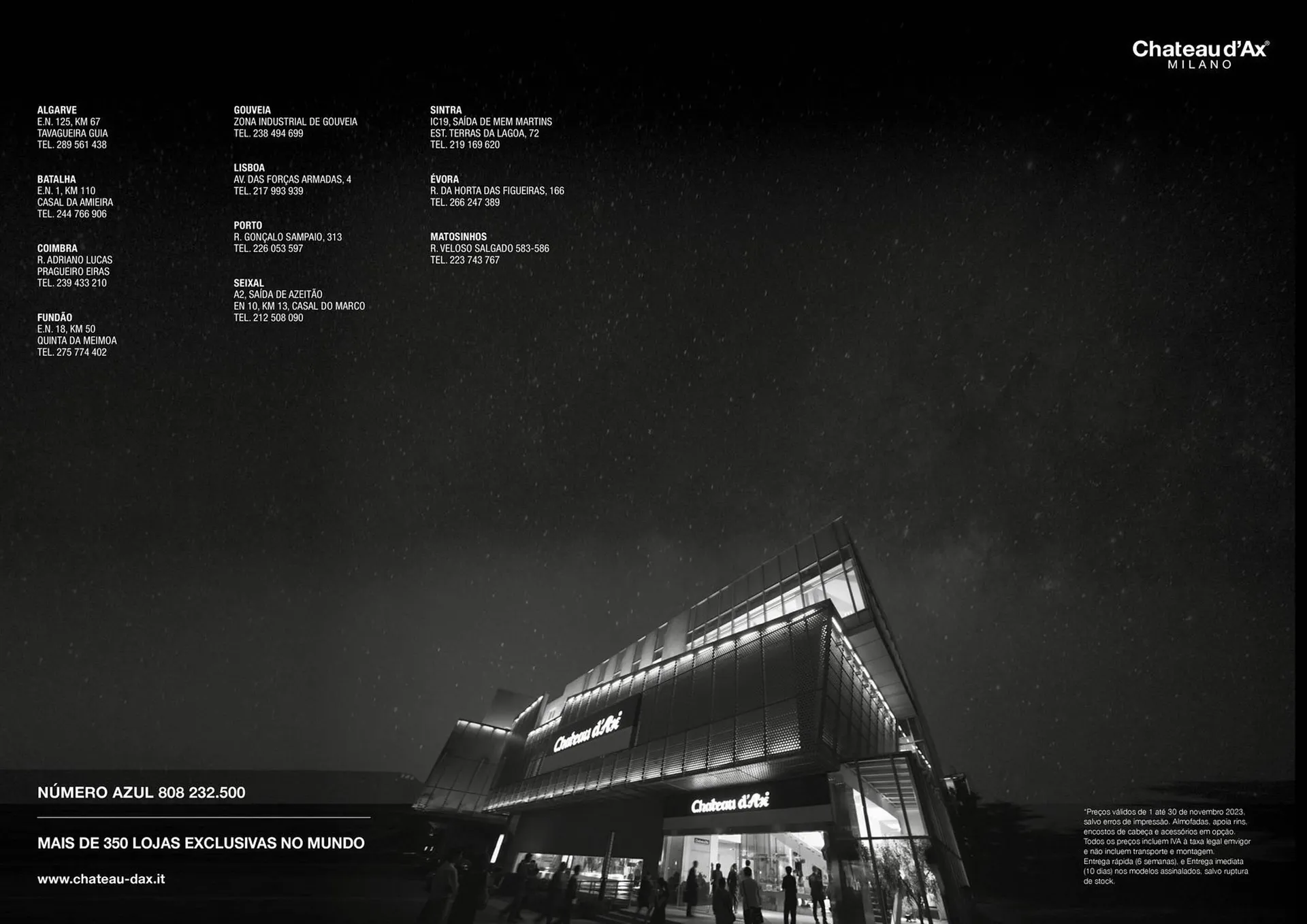 Folheto Folheto Chateau d'Ax de 6 de novembro até 30 de novembro 2023 - Pagina 13