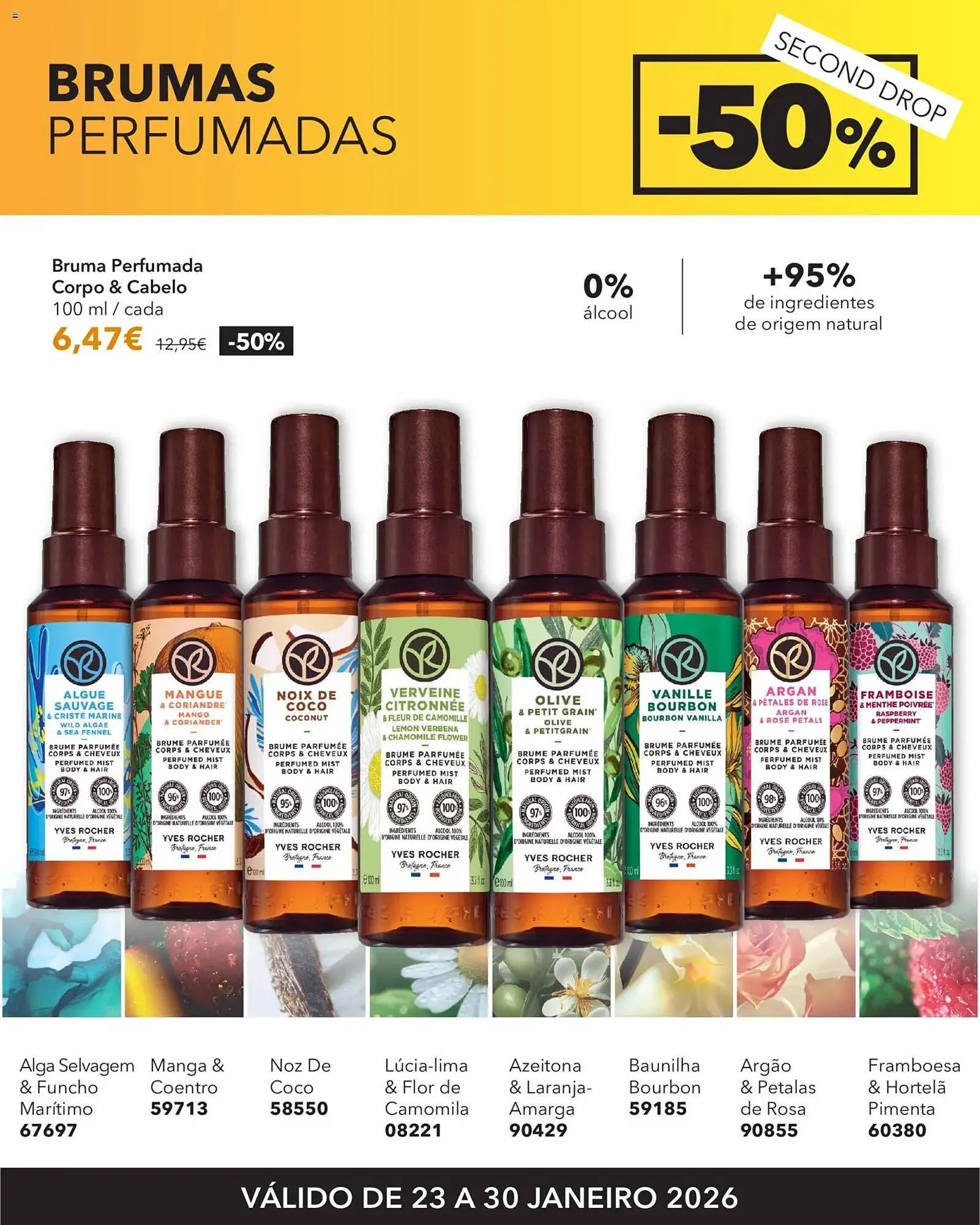 Folheto Catálogo Yves Rocher de 23 de janeiro até 31 de janeiro 2026 - Pagina 8
