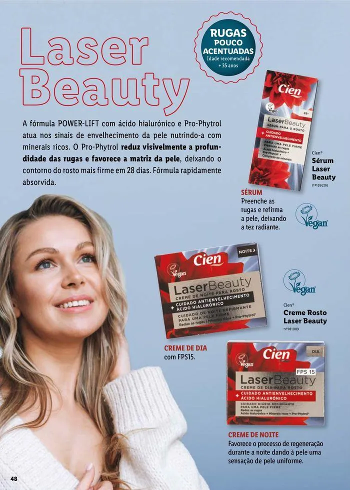 Folheto Beleza Inteligente de 26 de fevereiro até 8 de junho 2025 - Pagina 48