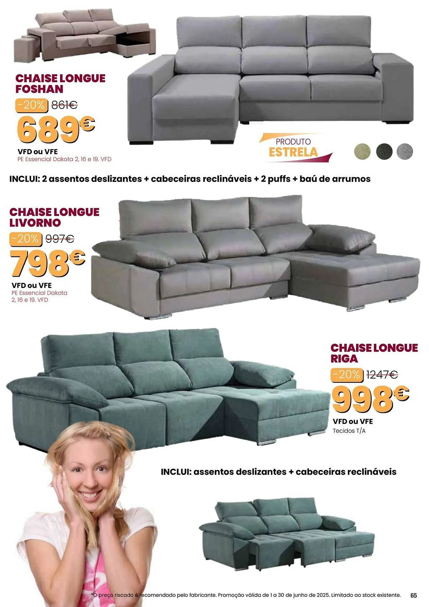 Folheto Folheto Hiper Centro do Móvel de 3 de junho até 30 de junho 2025 - Pagina 65