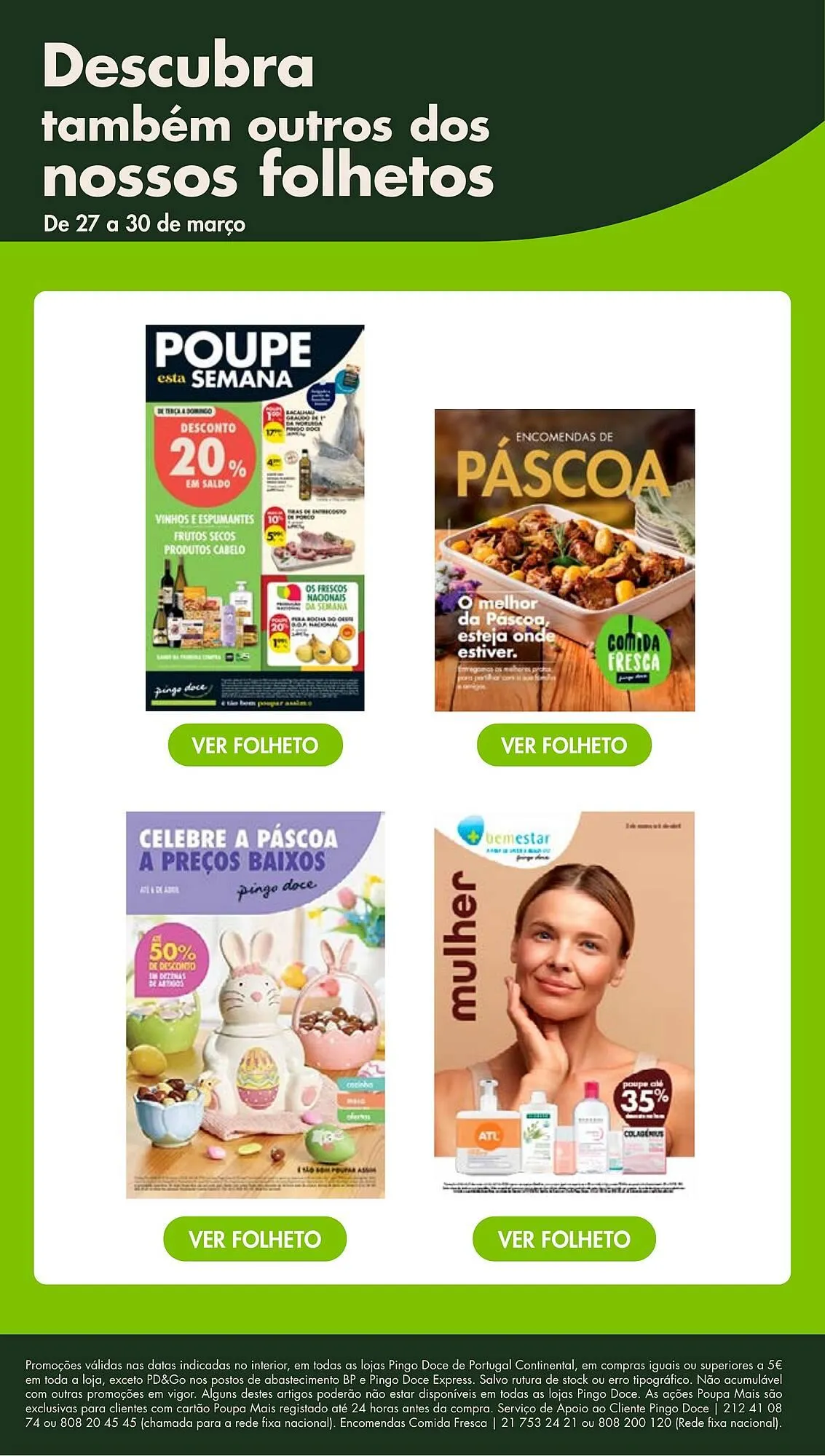 Folheto Folheto Pingo Doce de 27 de março até 30 de março 2026 - Pagina 22