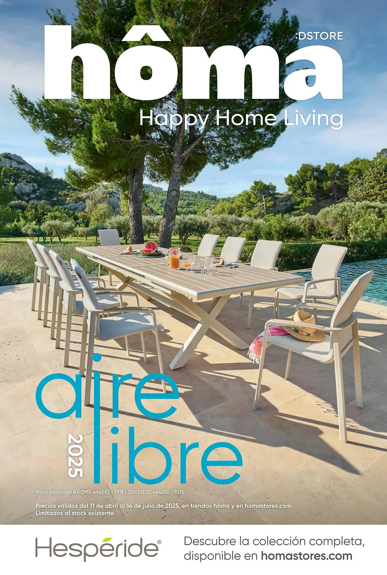 Folheto Folheto Hôma de 10 de abril até 14 de julho 2025 - Pagina 1