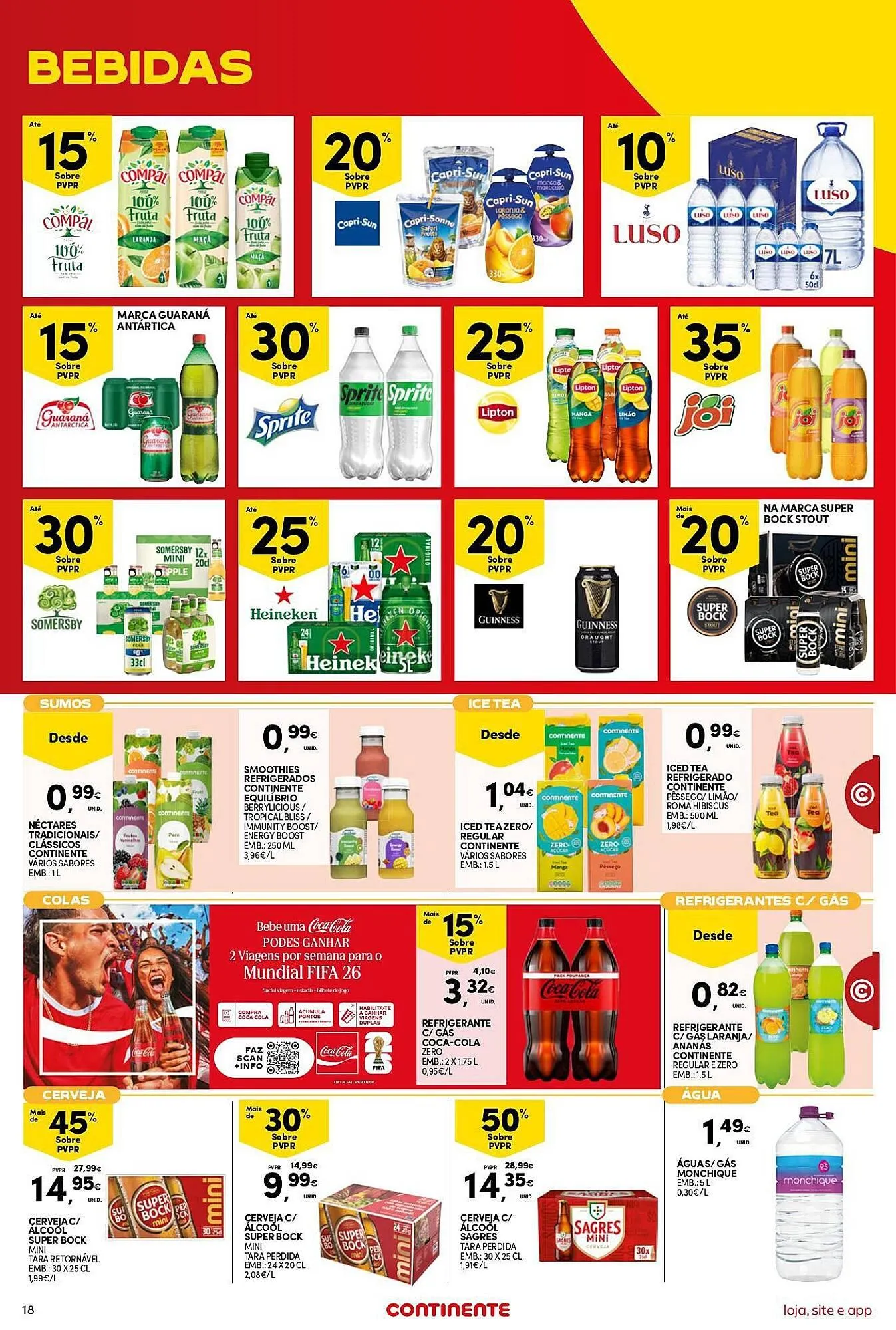 Folheto Folheto Continente Bom dia de 10 de fevereiro até 16 de fevereiro 2026 - Pagina 18