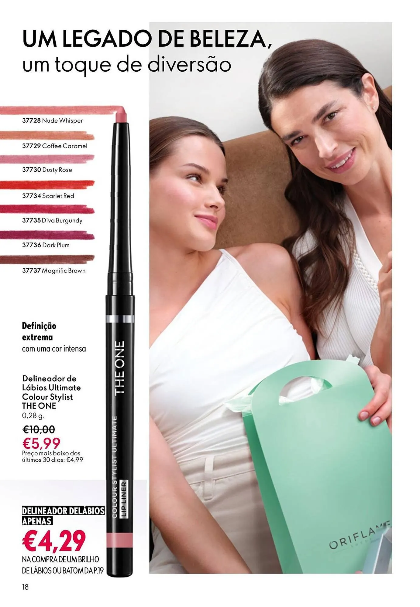 Folheto Catálogo Oriflame de 6 de maio até 26 de maio 2026 - Pagina 18