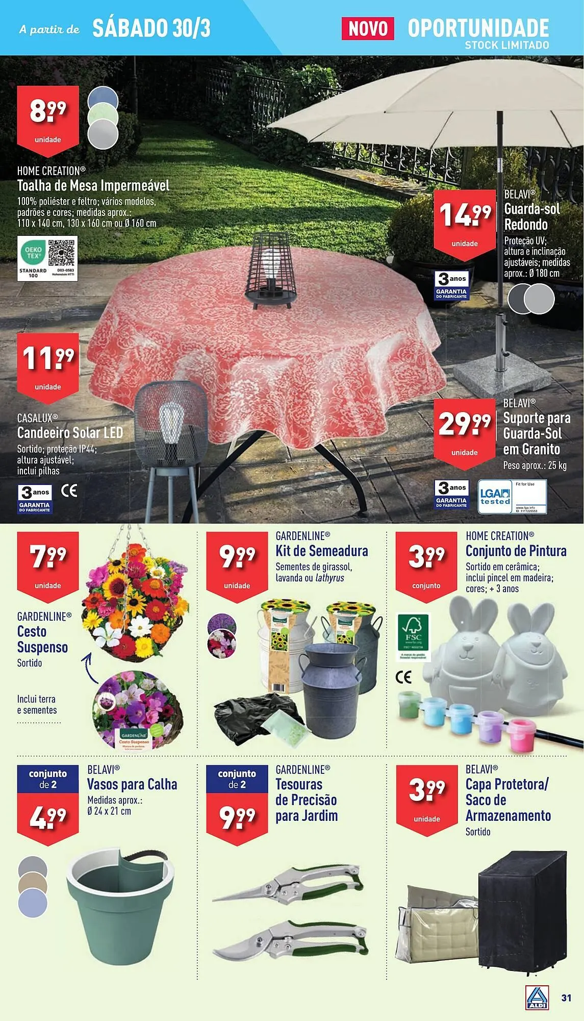 Folheto Folheto ALDI de 27 de março até 2 de abril 2024 - Pagina 31