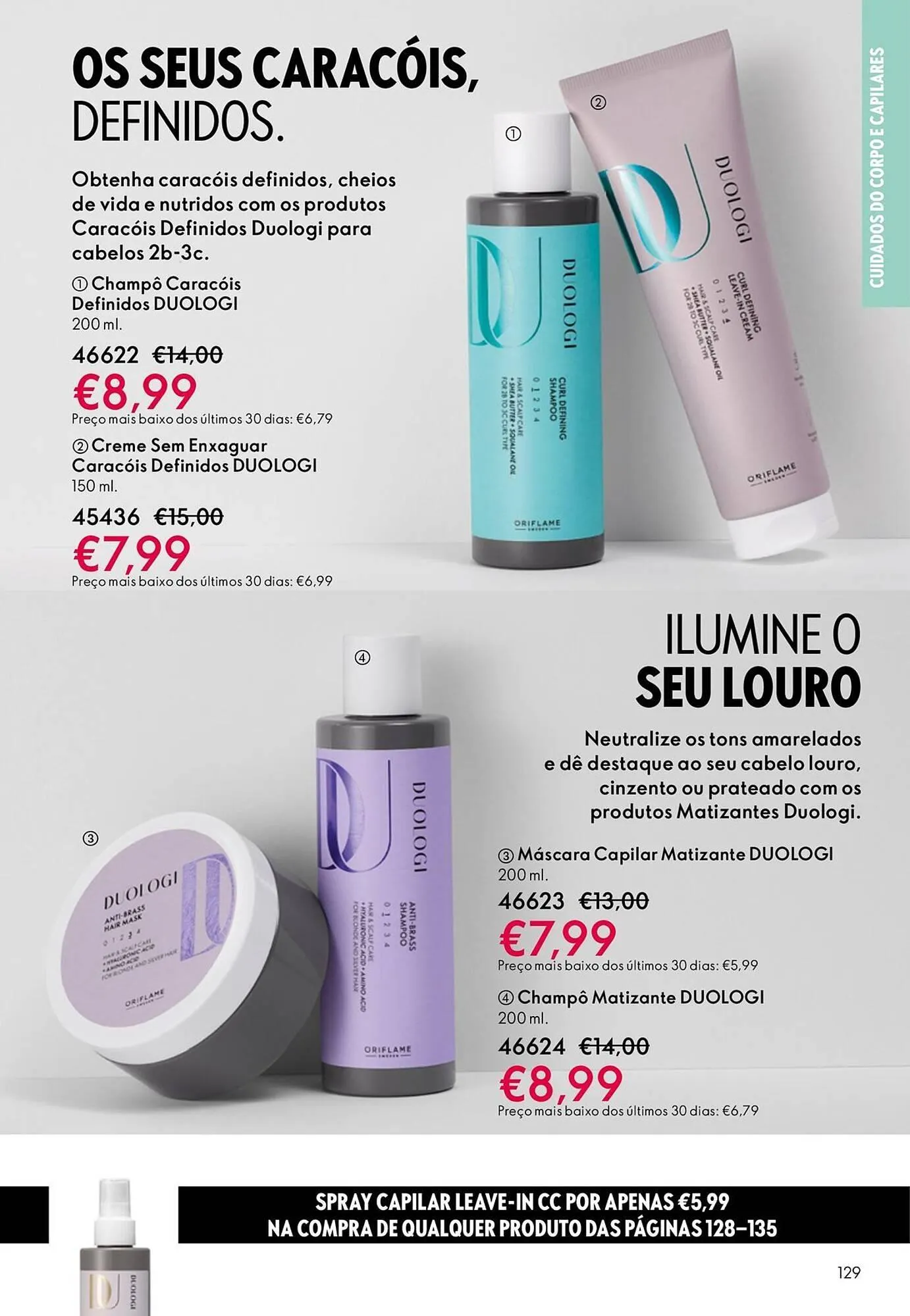 Folheto Catálogo Oriflame de 22 de outubro até 11 de novembro 2025 - Pagina 129