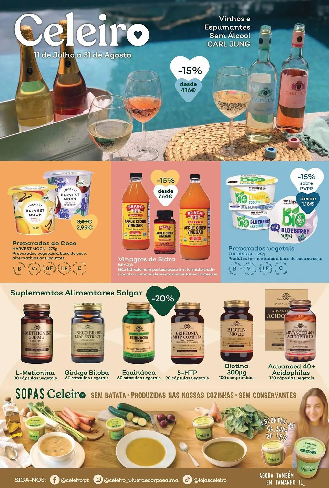 Folheto Folheto Celeiro de 11 de julho até 31 de agosto 2025 - Pagina 1
