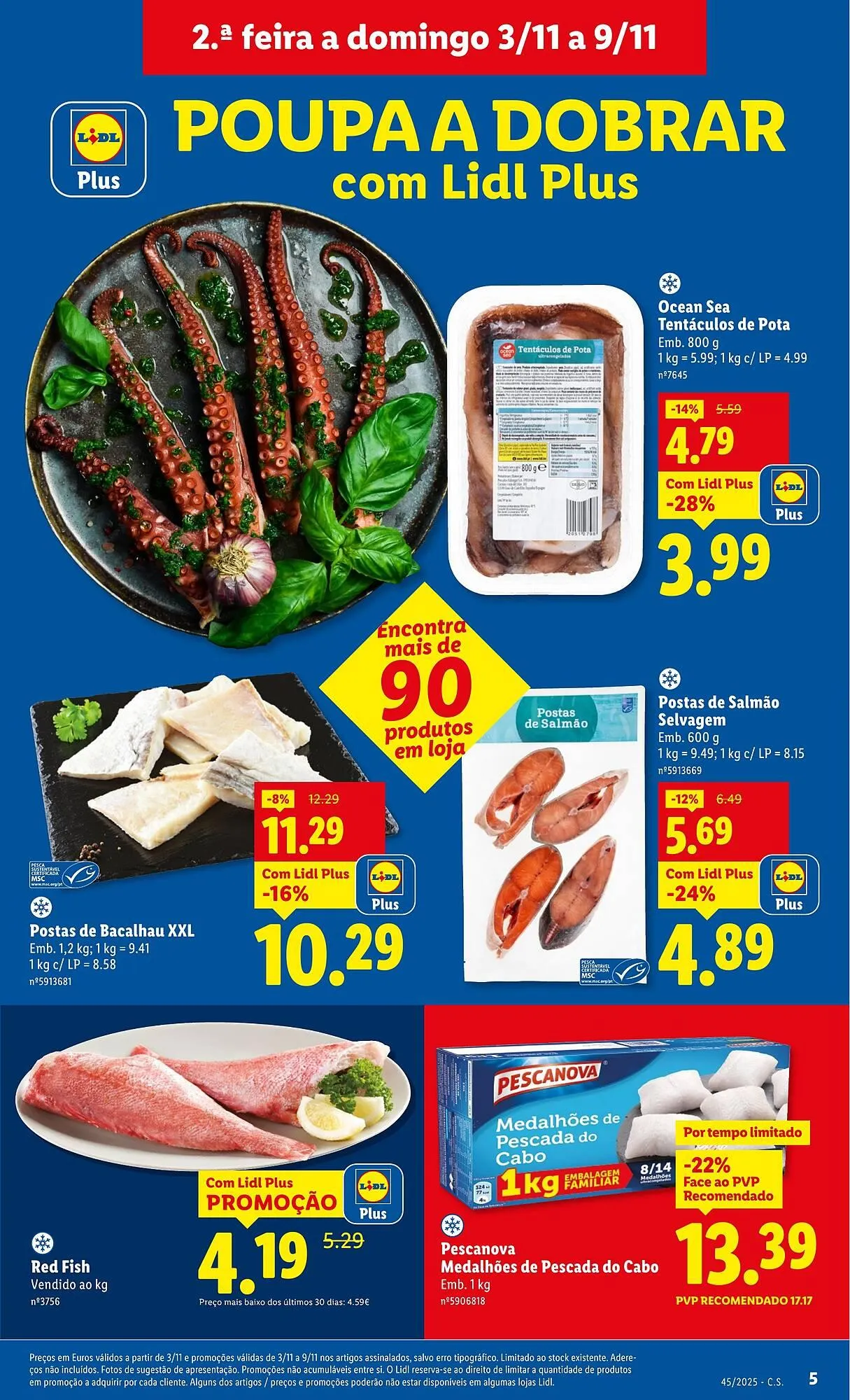 Folheto Folheto Lidl de 3 de novembro até 9 de novembro 2025 - Pagina 5