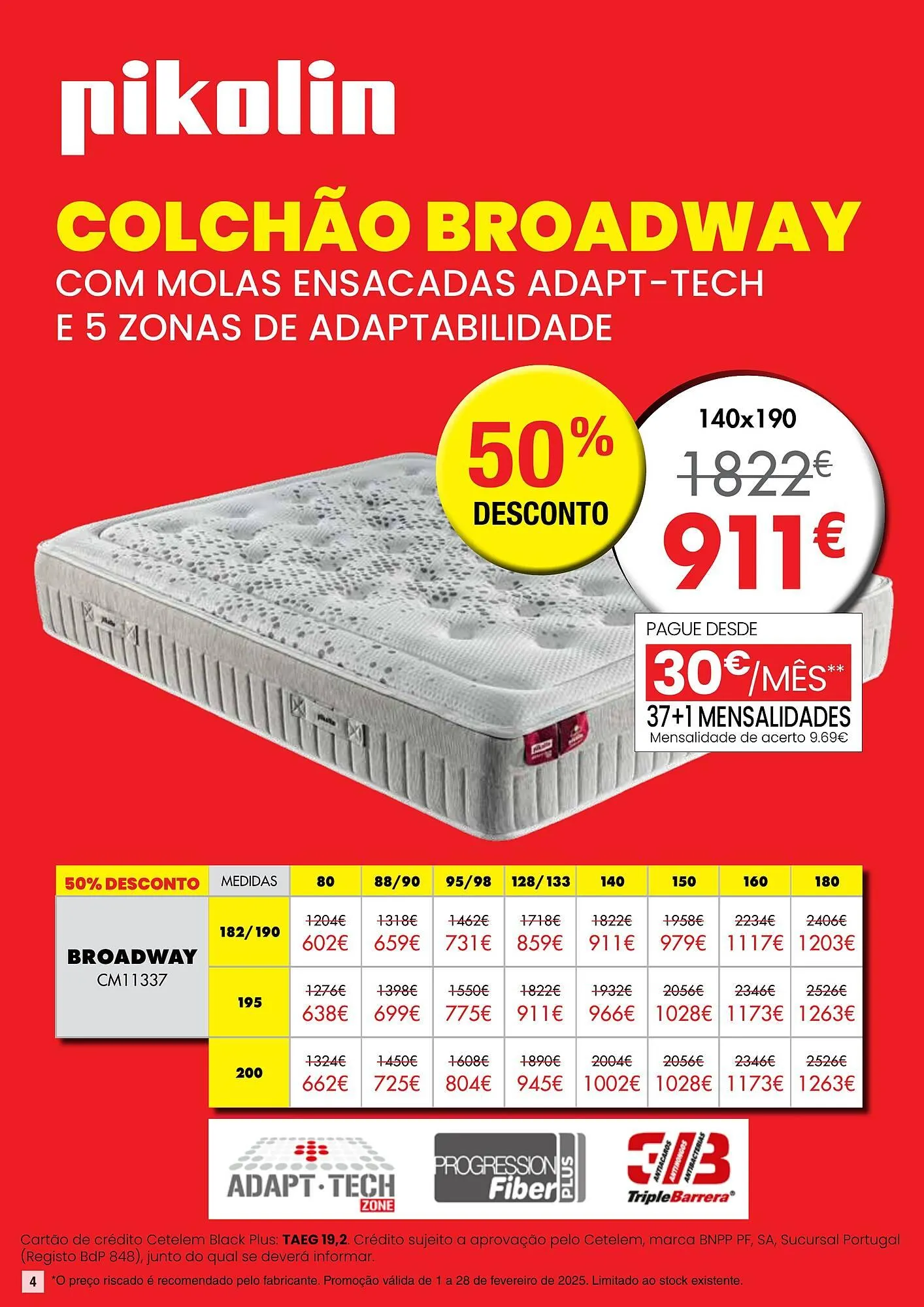 Folheto Folheto Hiper Centro do Móvel de 1 de fevereiro até 31 de março 2025 - Pagina 4