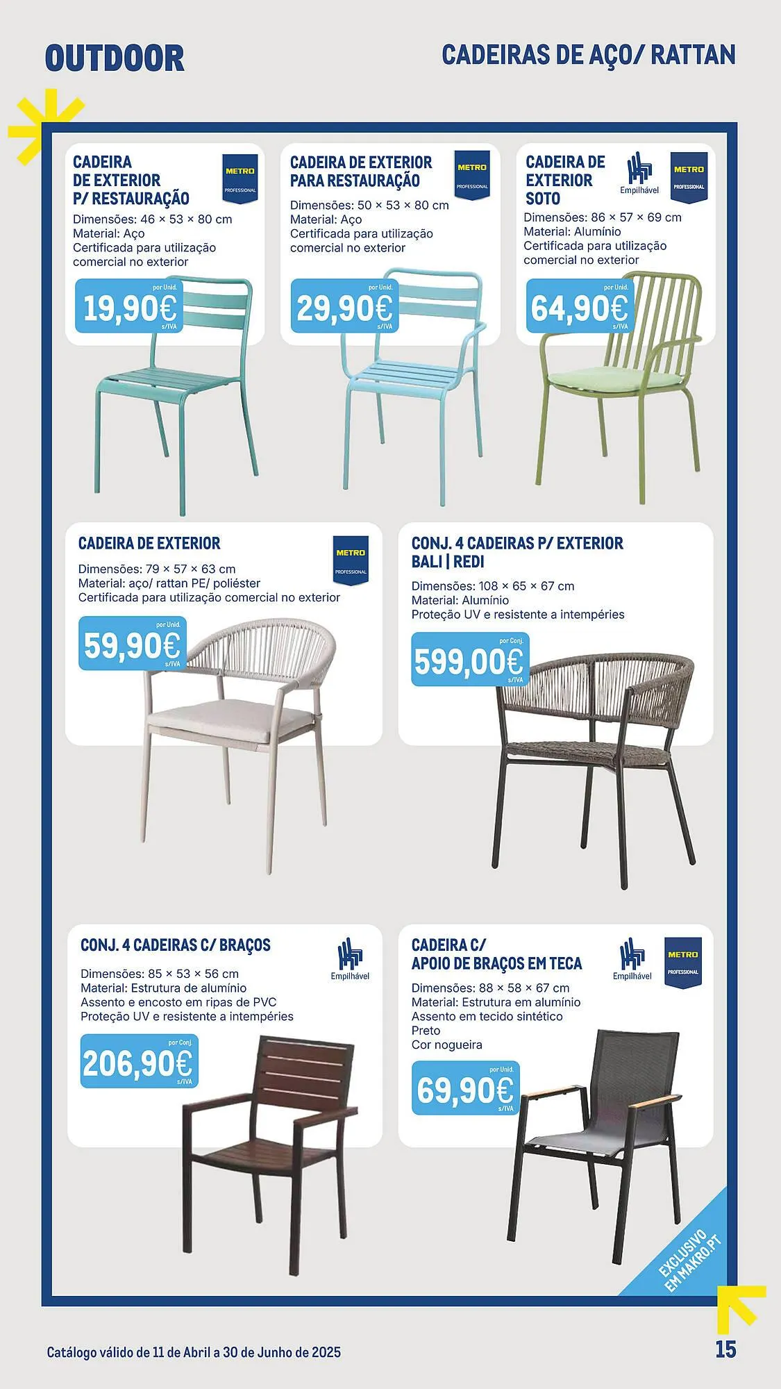 Folheto Folheto Makro de 11 de abril até 30 de junho 2025 - Pagina 15