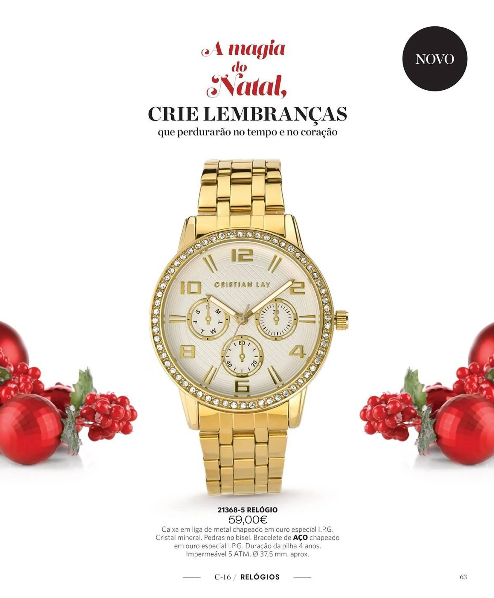 Folheto Folheto Cristian Lay de 13 de novembro até 3 de dezembro 2023 - Pagina 63