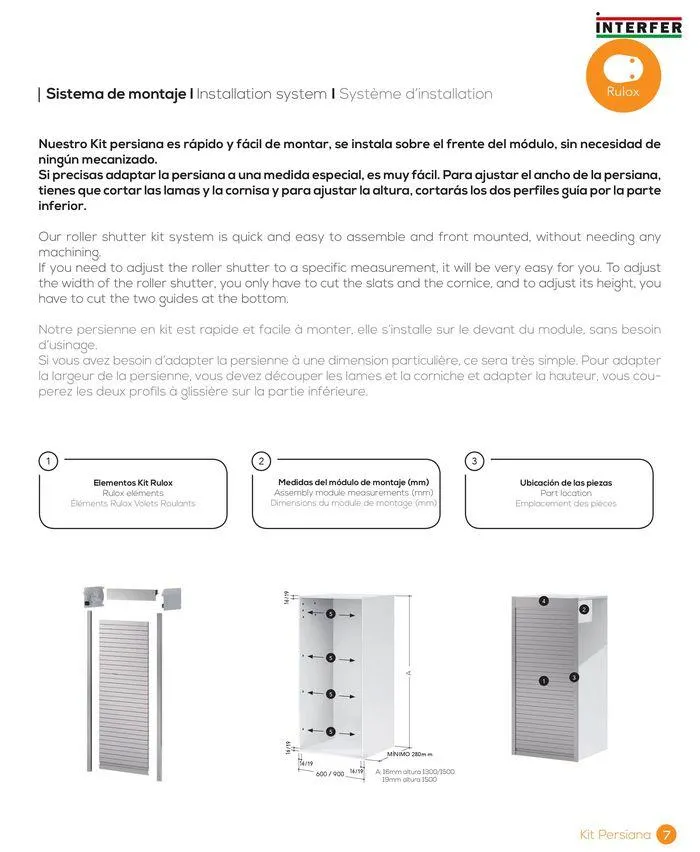 Folheto  Cataleg Persianas  de 3 de janeiro até 31 de dezembro 2025 - Pagina 9