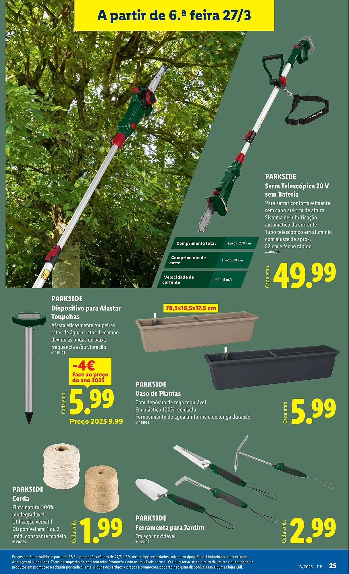 Folheto Folheto Lidl de 23 de março até 29 de março 2026 - Pagina 25
