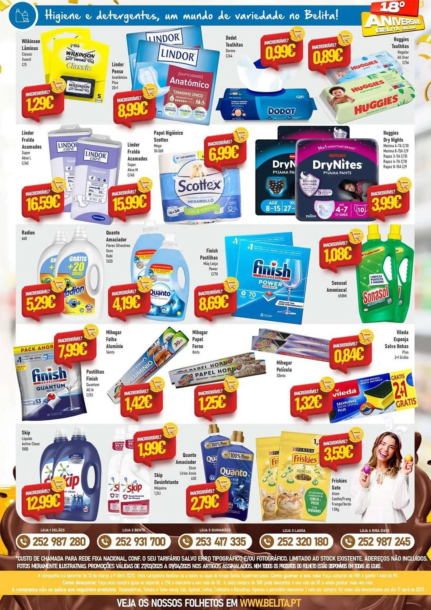 Folheto Folheto Belita de 27 de março até 9 de abril 2025 - Pagina 8