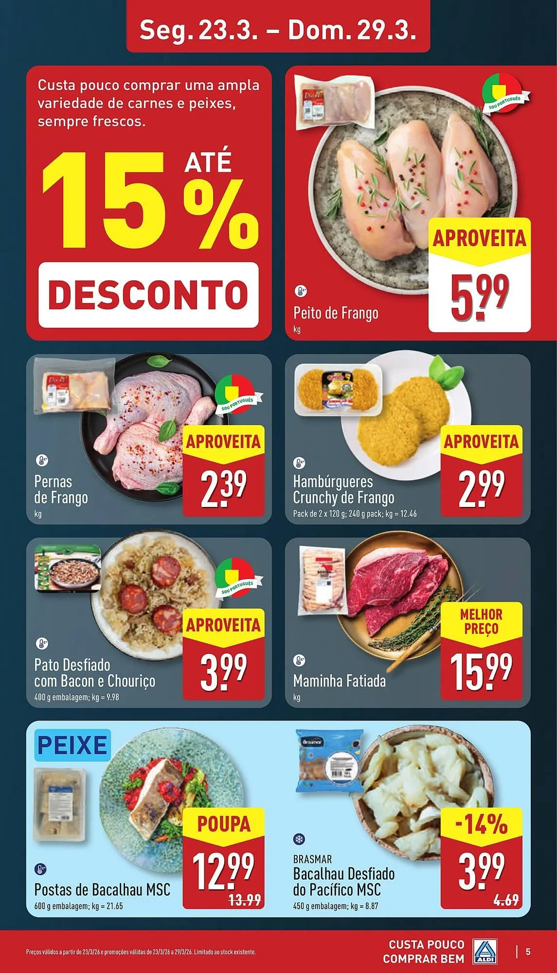 Folheto Folheto ALDI de 23 de março até 29 de março 2026 - Pagina 5