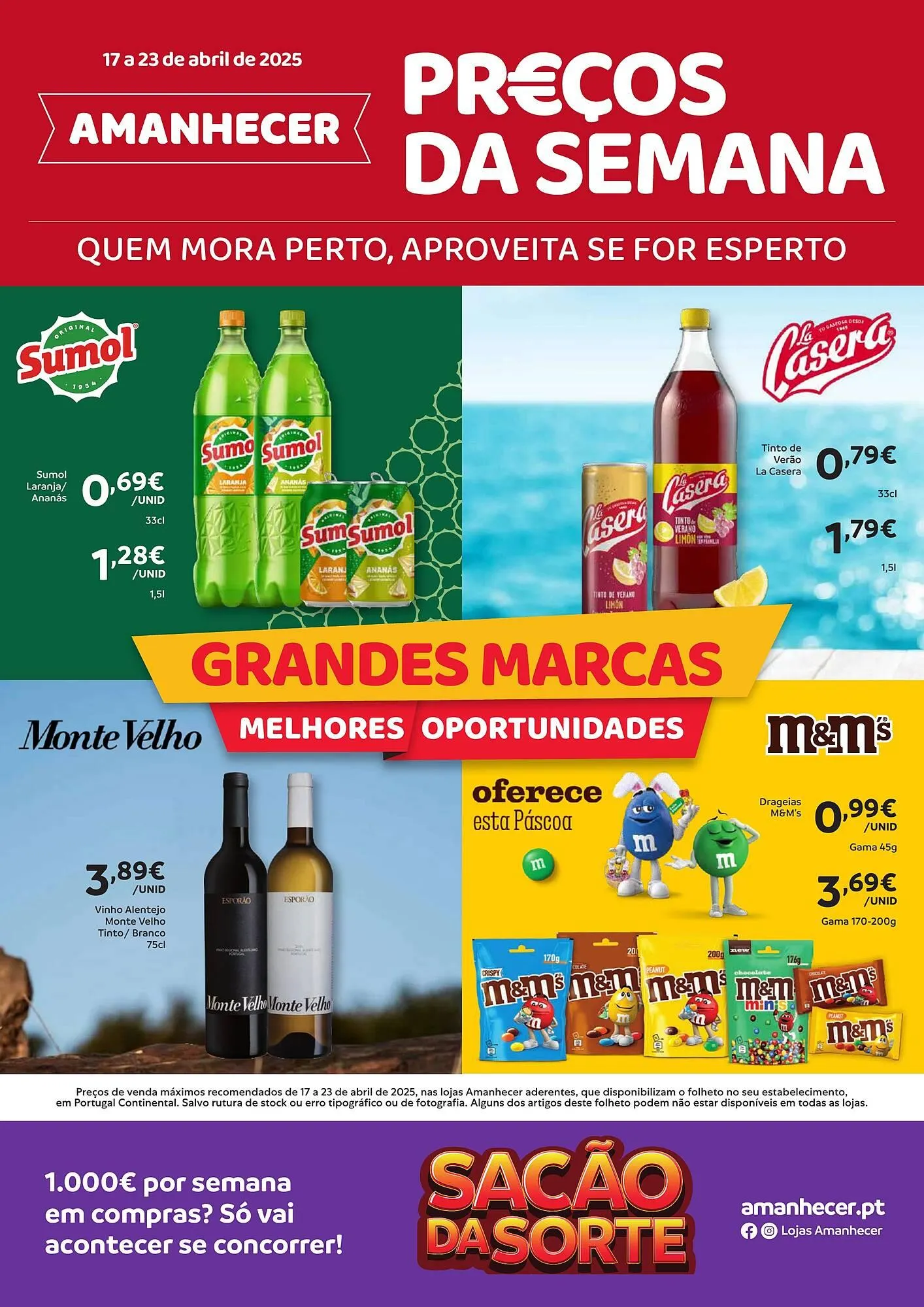 Folheto Folheto Amanhecer de 17 de abril até 23 de abril 2025 - Pagina 1