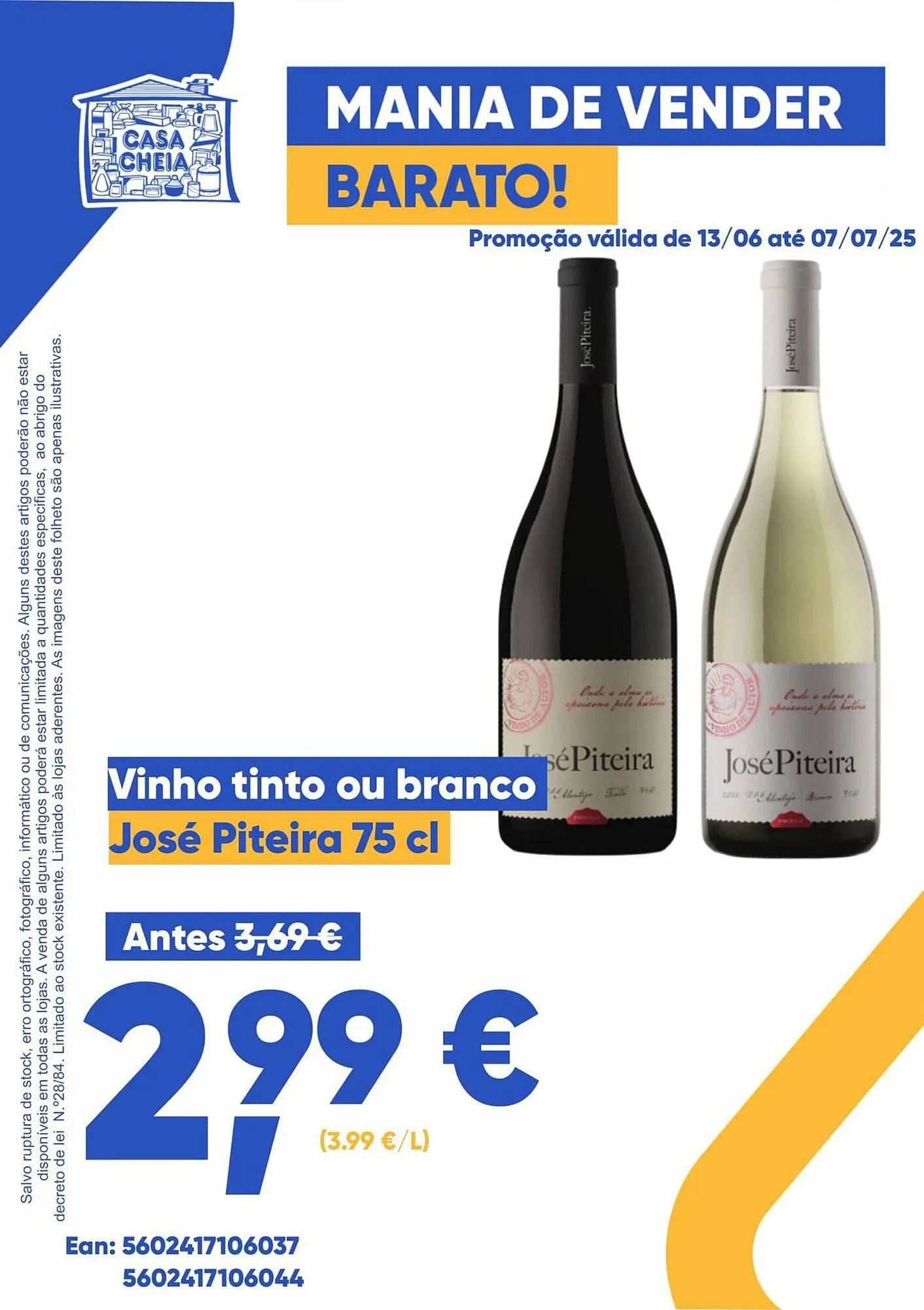 Folheto Folheto Casa Cheia de 13 de junho até 7 de julho 2025 - Pagina 2