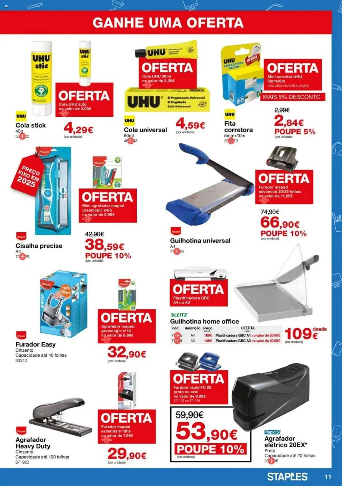 Folheto Folheto Staples de 2 de janeiro até 20 de fevereiro 2025 - Pagina 11