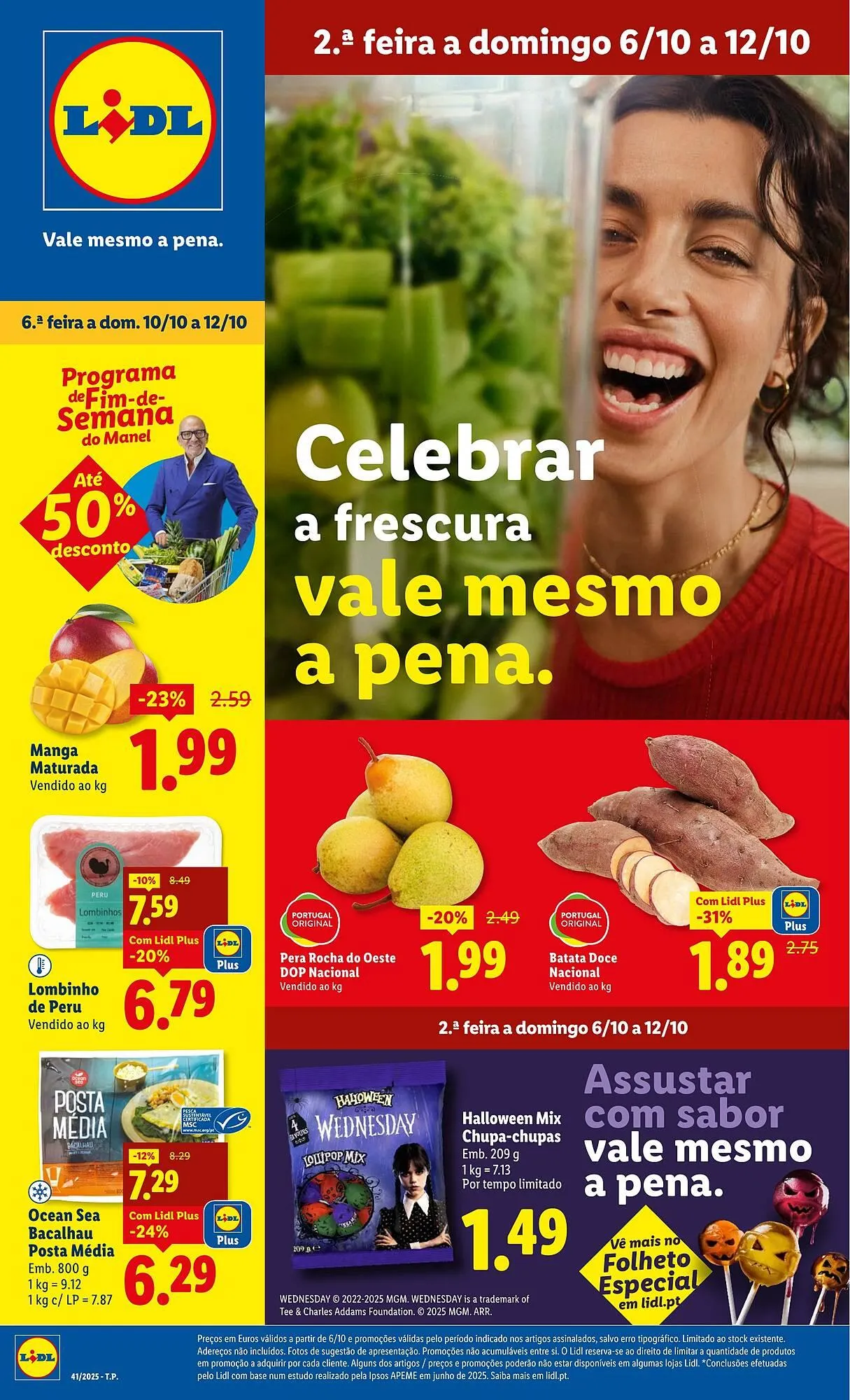 Folheto Folheto Lidl de 6 de outubro até 12 de outubro 2025 - Pagina 1