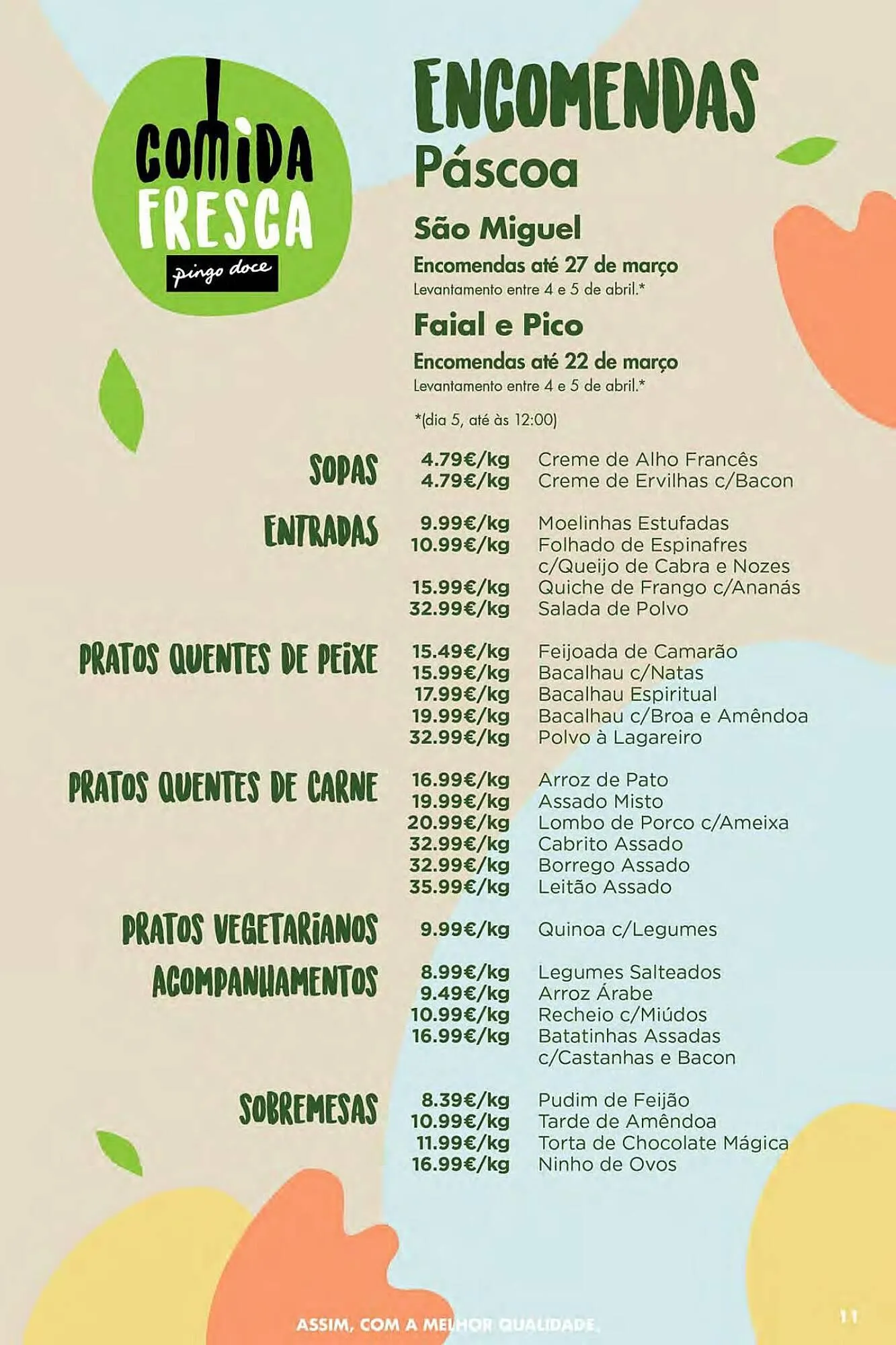 Folheto Folheto Pingo Doce de 26 de março até 1 de abril 2026 - Pagina 11