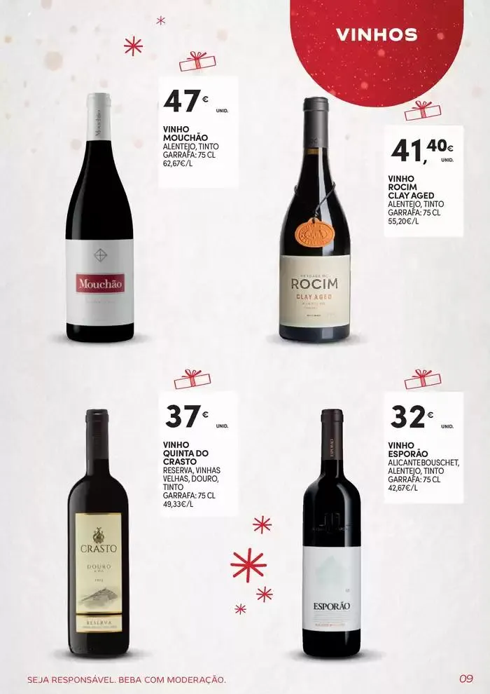 Folheto Presentes de Natal- Garrafeira de 29 de outubro até 24 de dezembro 2024 - Pagina 9