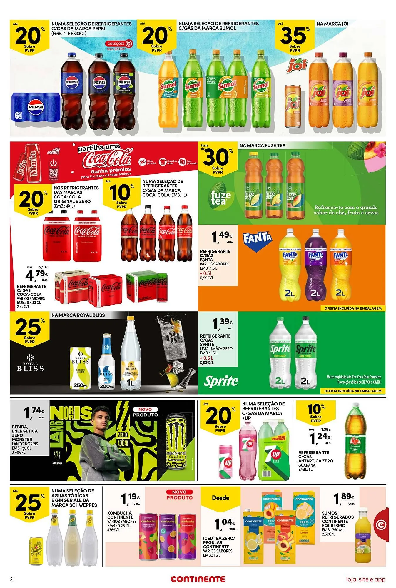 Folheto Folheto Continente Bom dia de 15 de julho até 21 de julho 2025 - Pagina 21