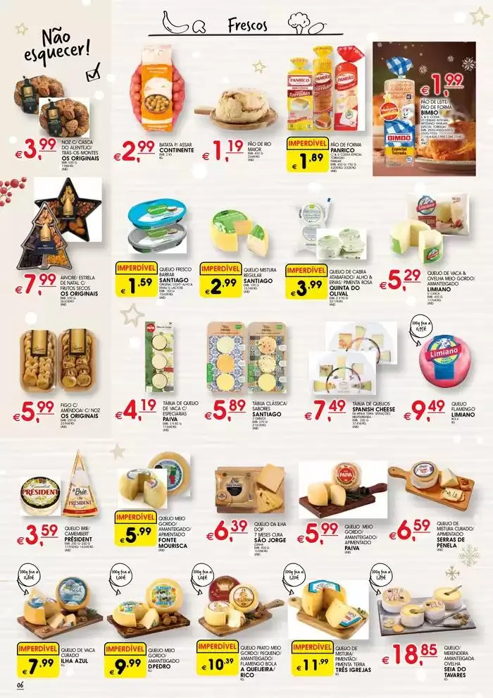 Folheto Ofertas especiais atrativas para todos de 22 de novembro até 24 de dezembro 2024 - Pagina 6