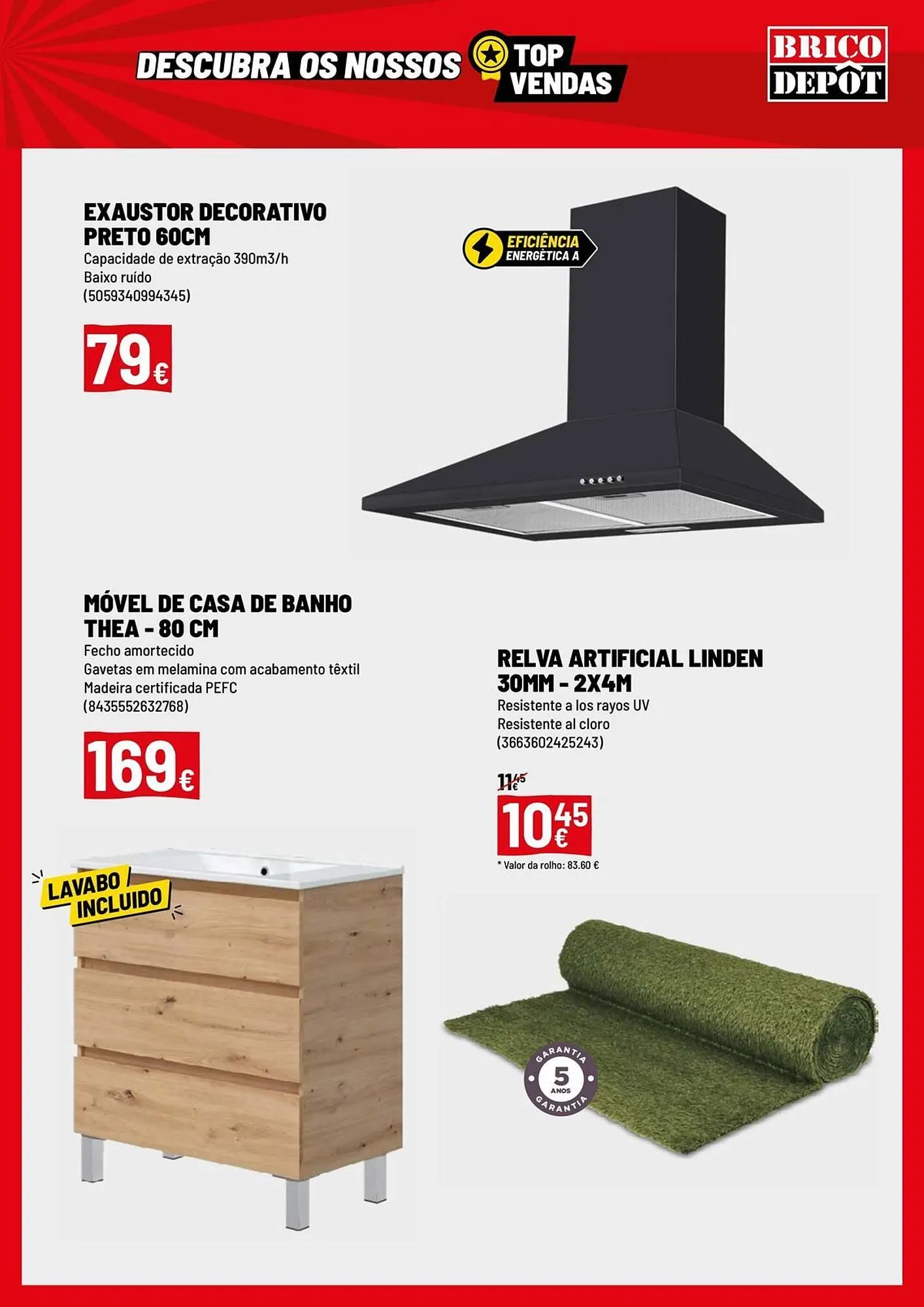 Folheto Folheto Brico Depôt de 28 de fevereiro até 27 de março 2025 - Pagina 5