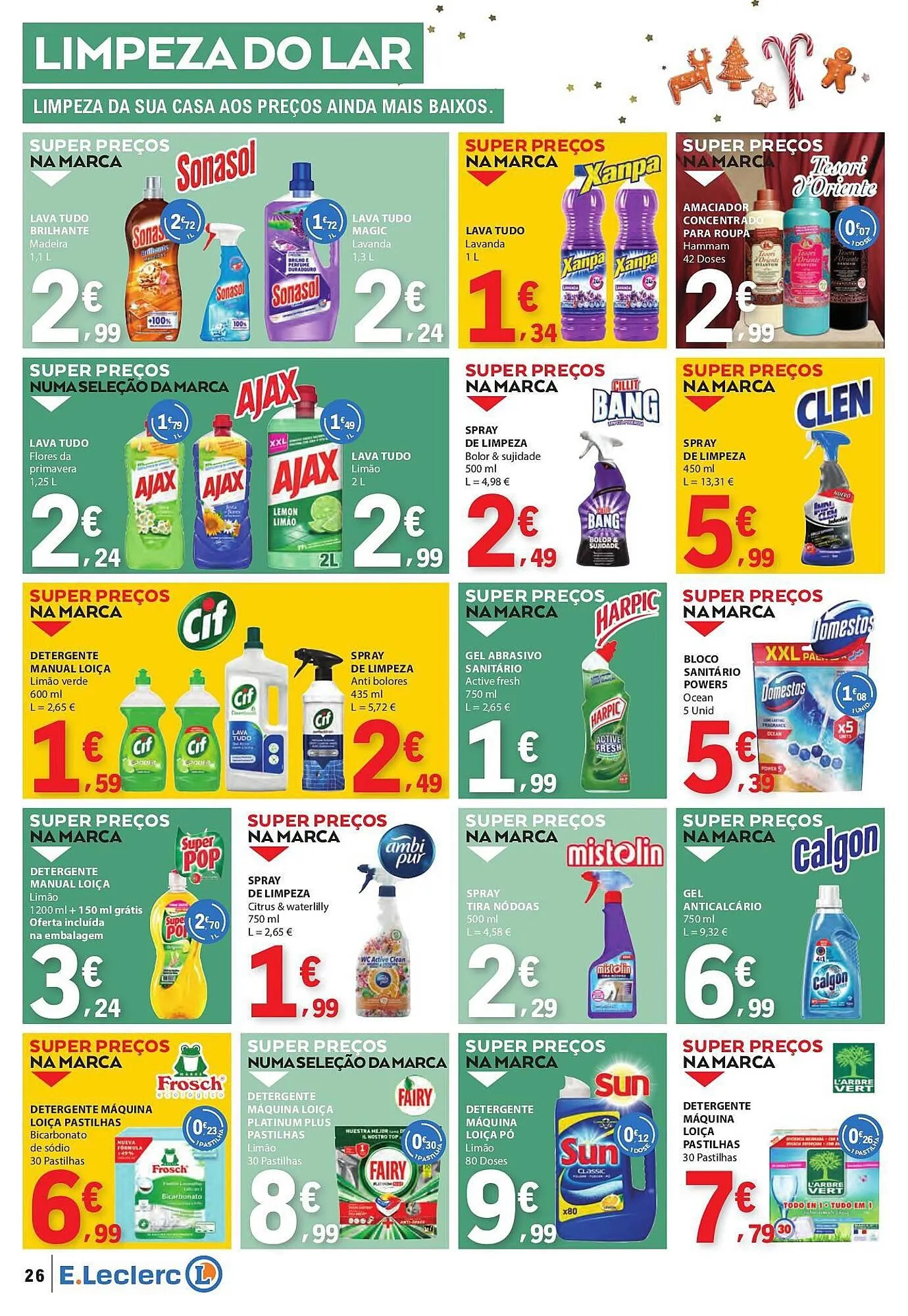 Folheto Folheto E.Leclerc de 11 de dezembro até 17 de dezembro 2025 - Pagina 26