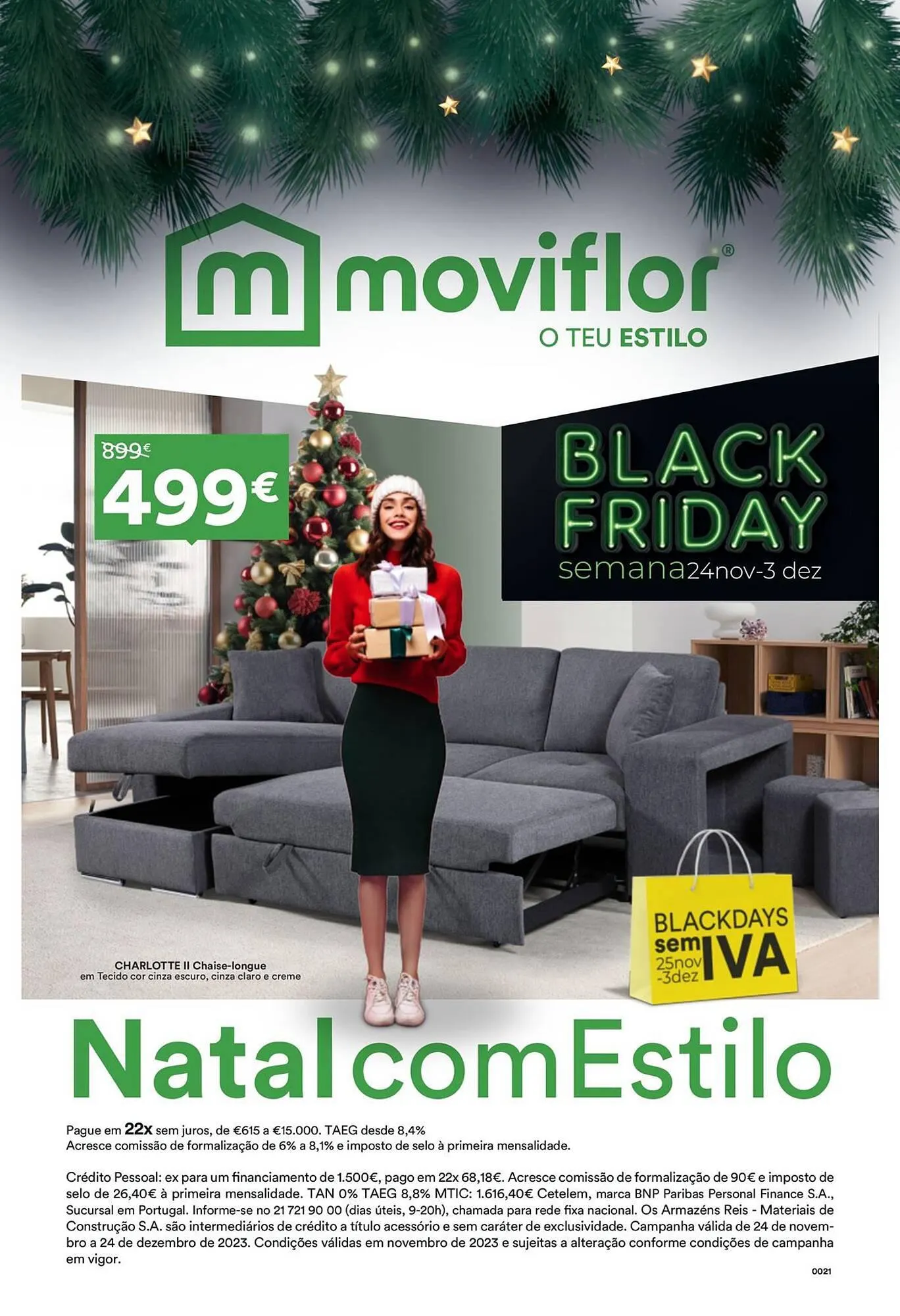 Folheto Folheto Moviflor de 24 de novembro até 3 de dezembro 2023 - Pagina 1