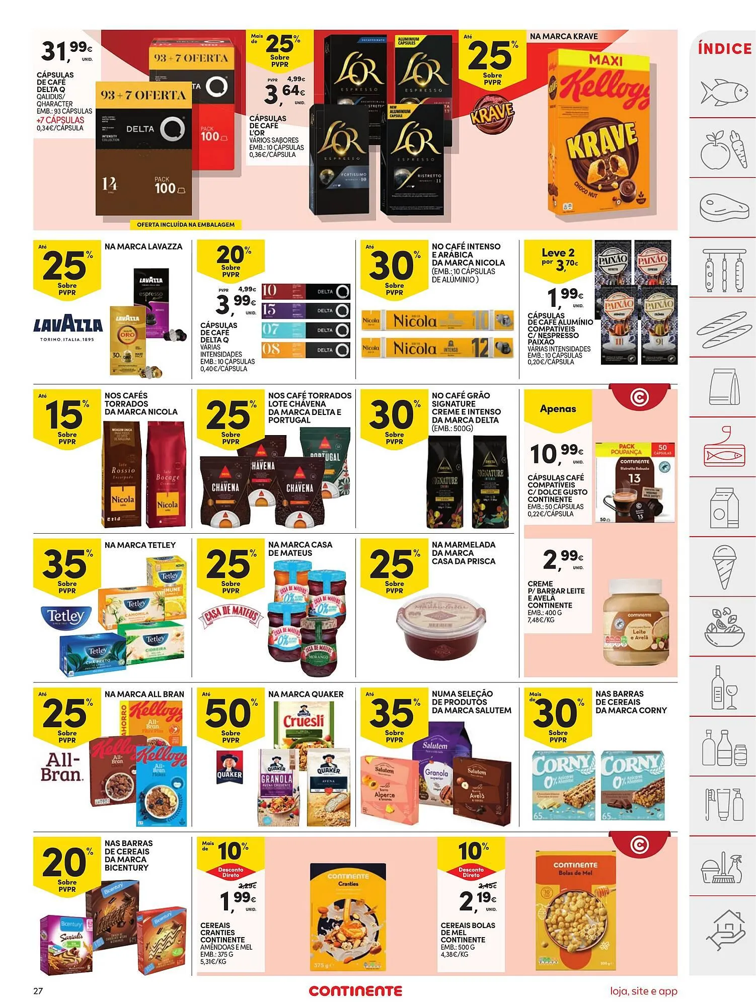Folheto Folheto Continente de 3 de fevereiro até 9 de fevereiro 2026 - Pagina 27