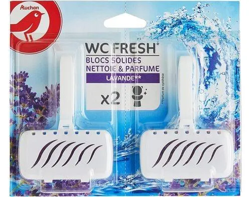 bloco auchan wc lavanda 2un