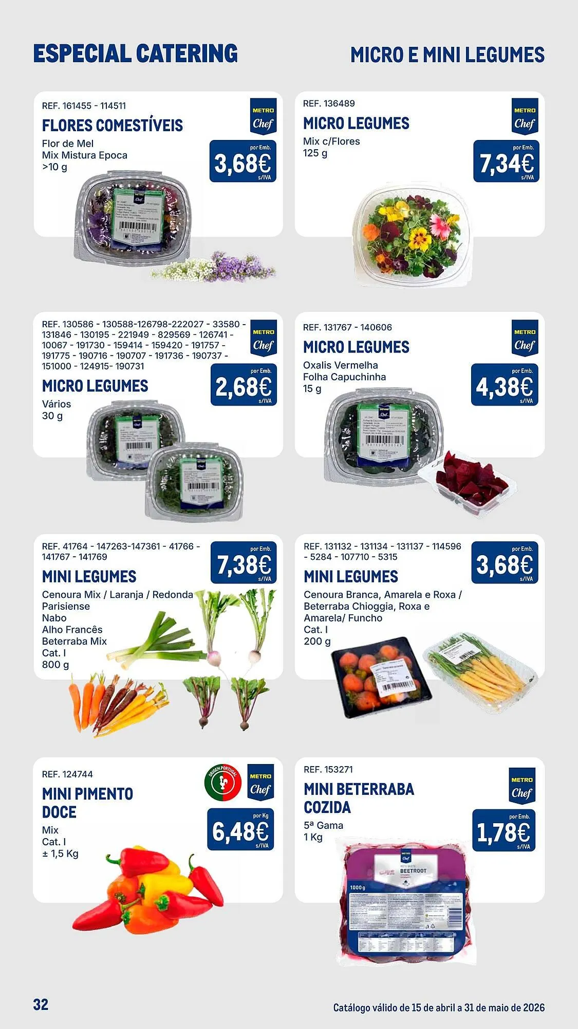 Folheto Catálogo Makro de 16 de abril até 31 de maio 2026 - Pagina 32
