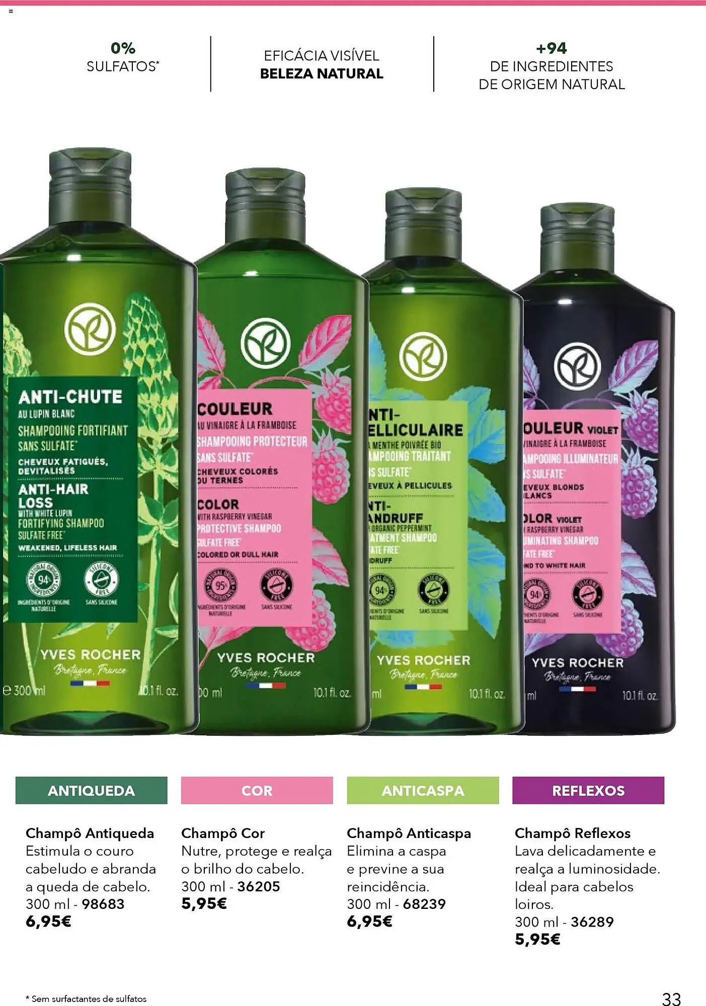 Folheto Catálogo Yves Rocher de 17 de abril até 12 de maio 2026 - Pagina 33