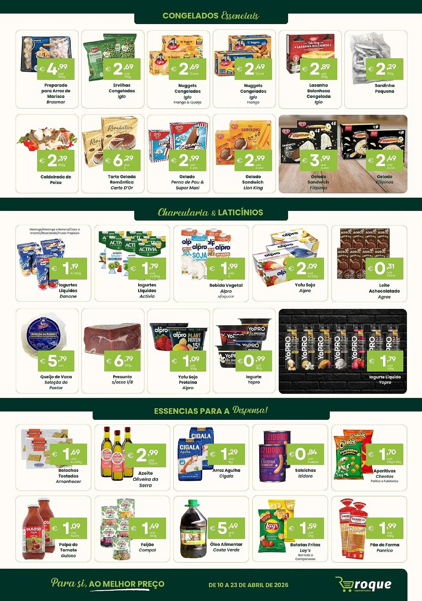 Folheto Folheto Roque Supermercados de 10 de abril até 23 de abril 2026 - Pagina 3