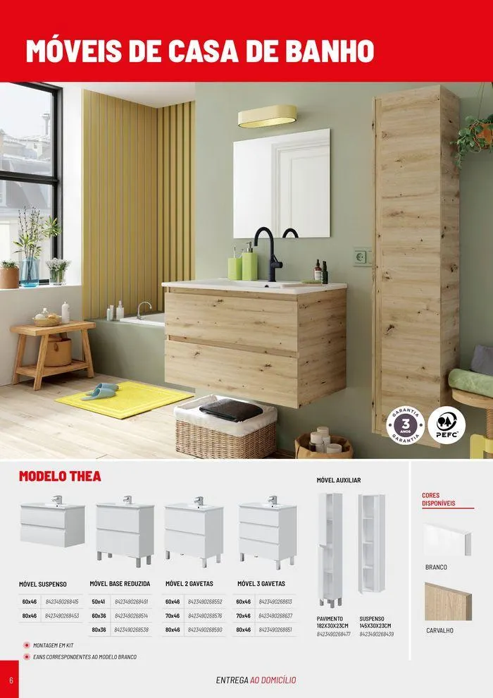 Folheto Catálogo de Casa De Banho de 8 de agosto até 31 de dezembro 2024 - Pagina 6
