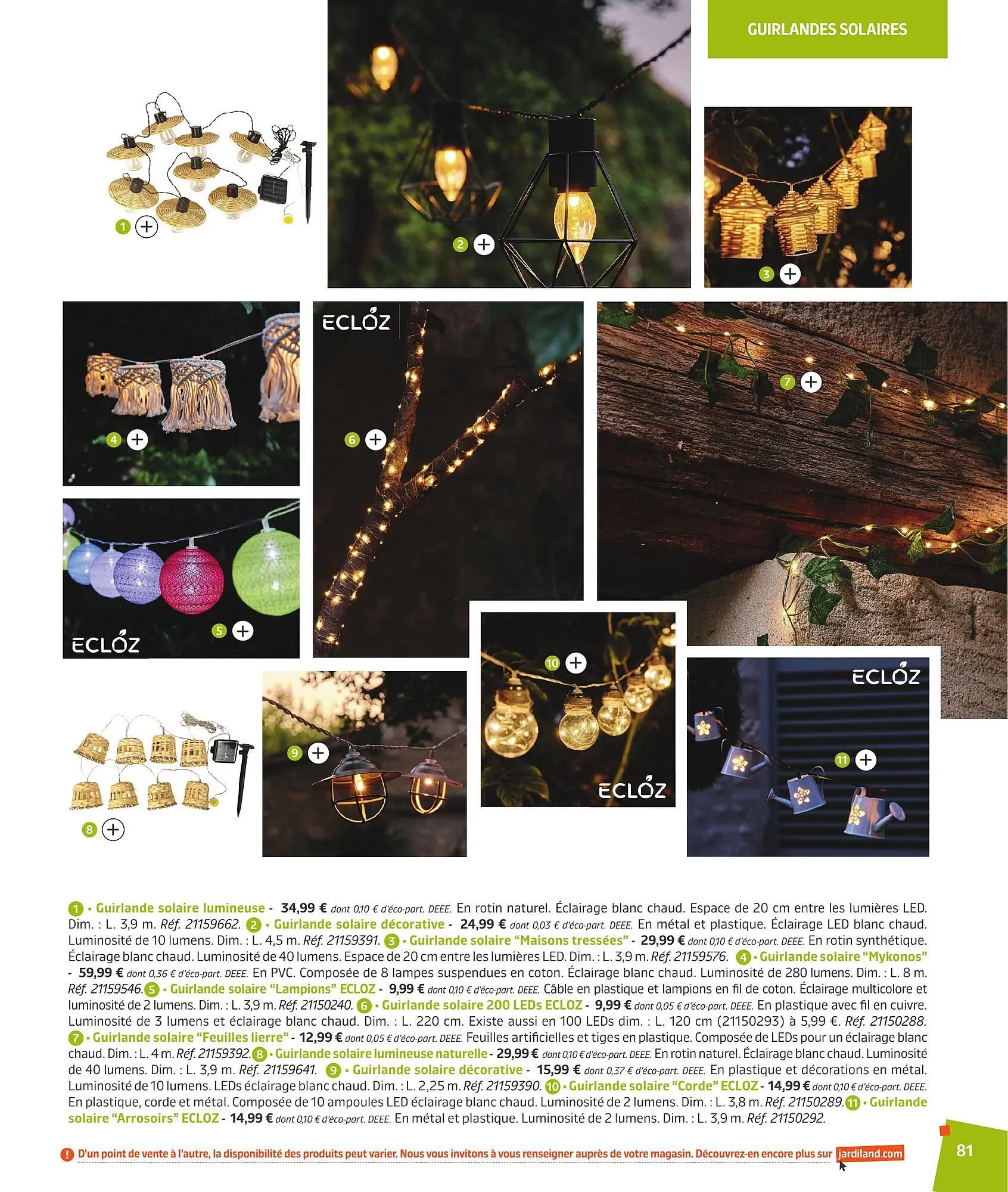 Folheto Catálogo Jardiland de 8 de maio até 31 de julho 2026 - Pagina 81