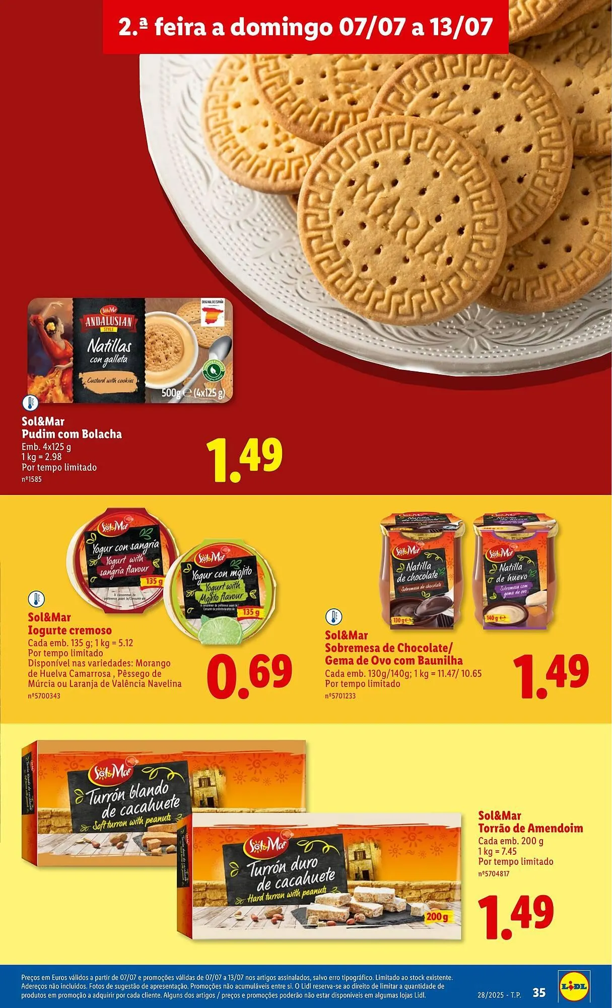 Folheto Folheto Lidl de 7 de julho até 13 de julho 2025 - Pagina 35
