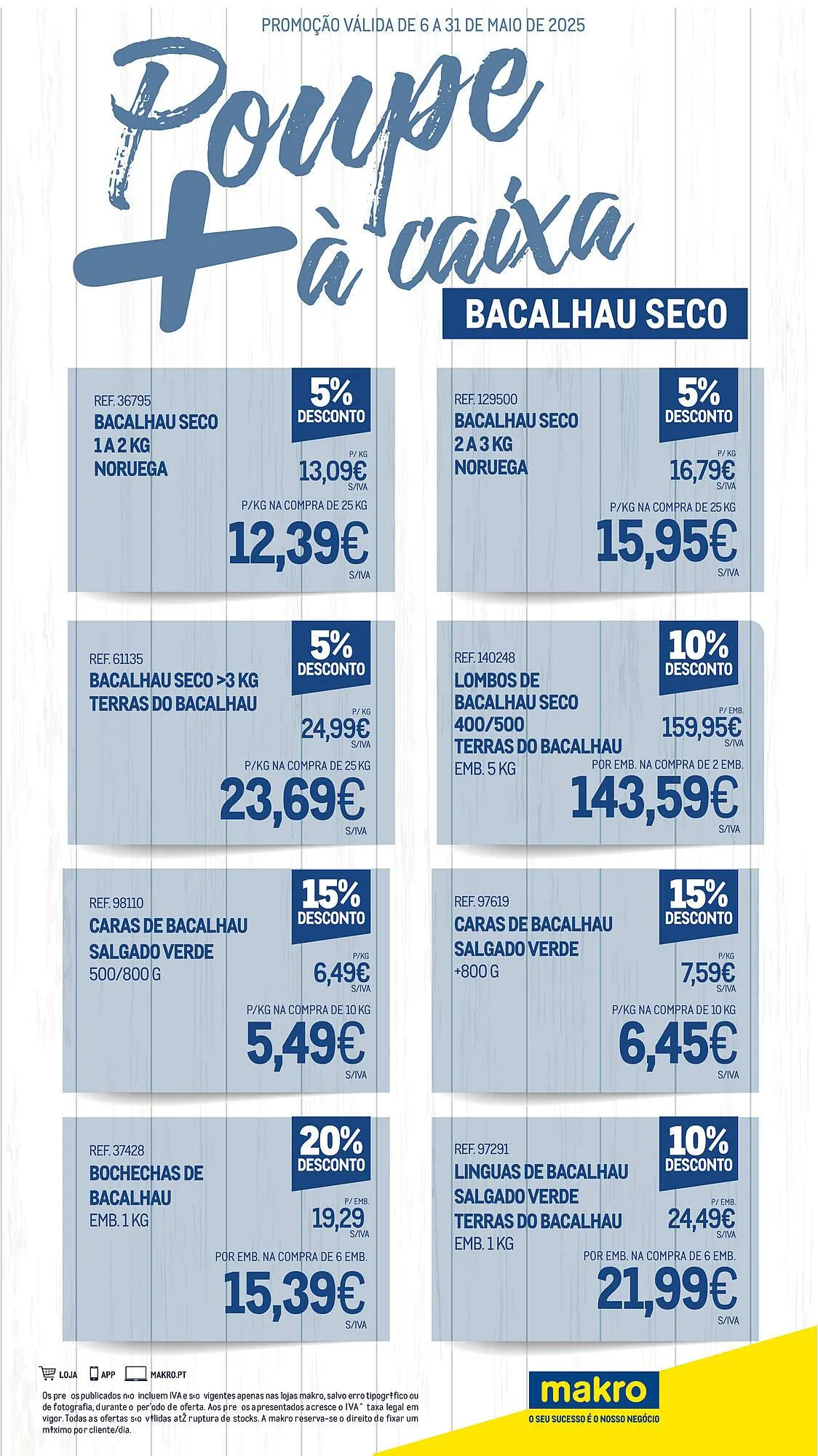 Folheto Folheto Makro de 6 de maio até 31 de maio 2025 - Pagina 1