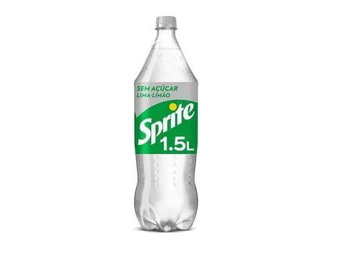 refrigerante com gás sprite lima limão sem açúcar 1.5l