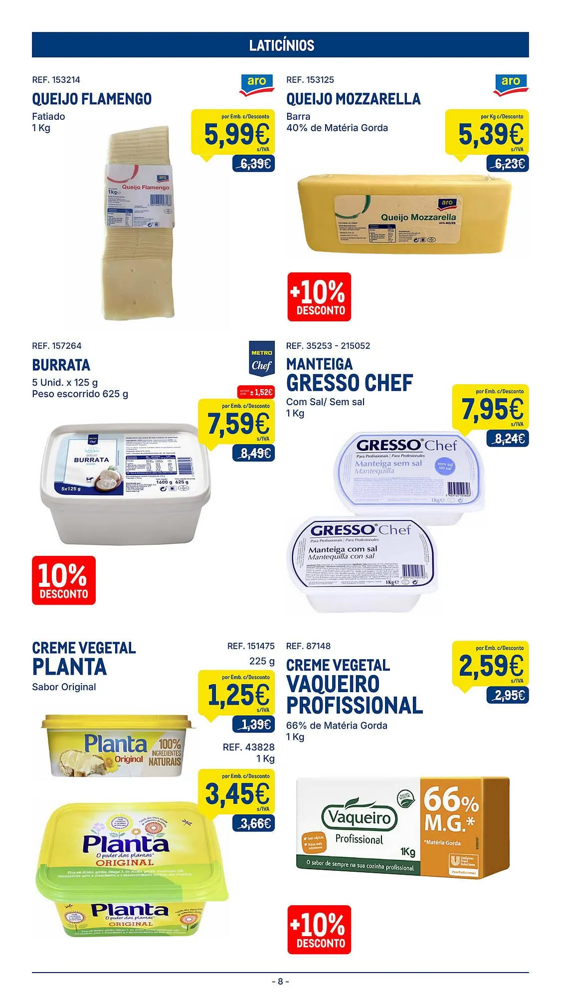 Folheto Folheto Makro de 29 de abril até 5 de maio 2025 - Pagina 8