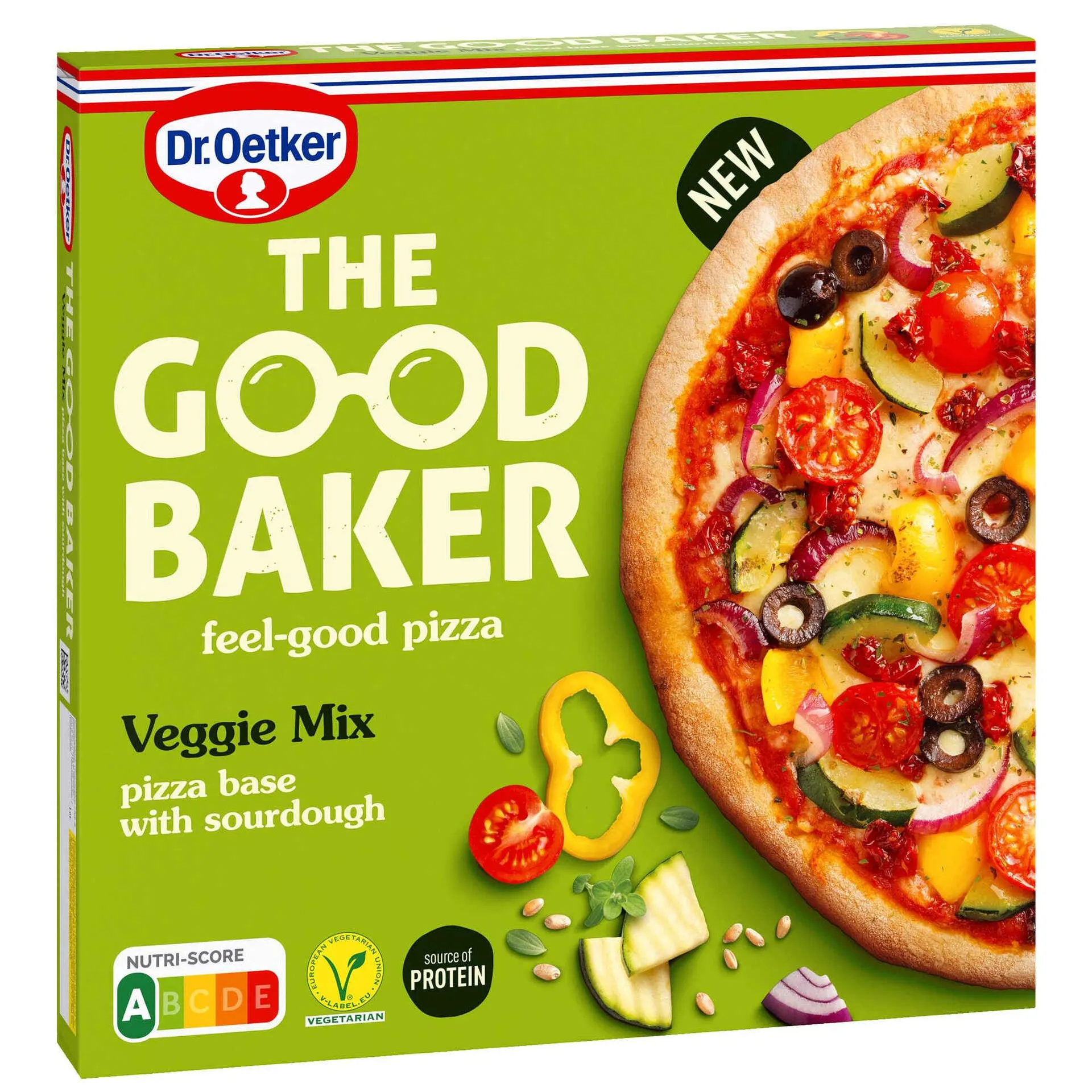 Pizza The Good Baker Veggie Mix