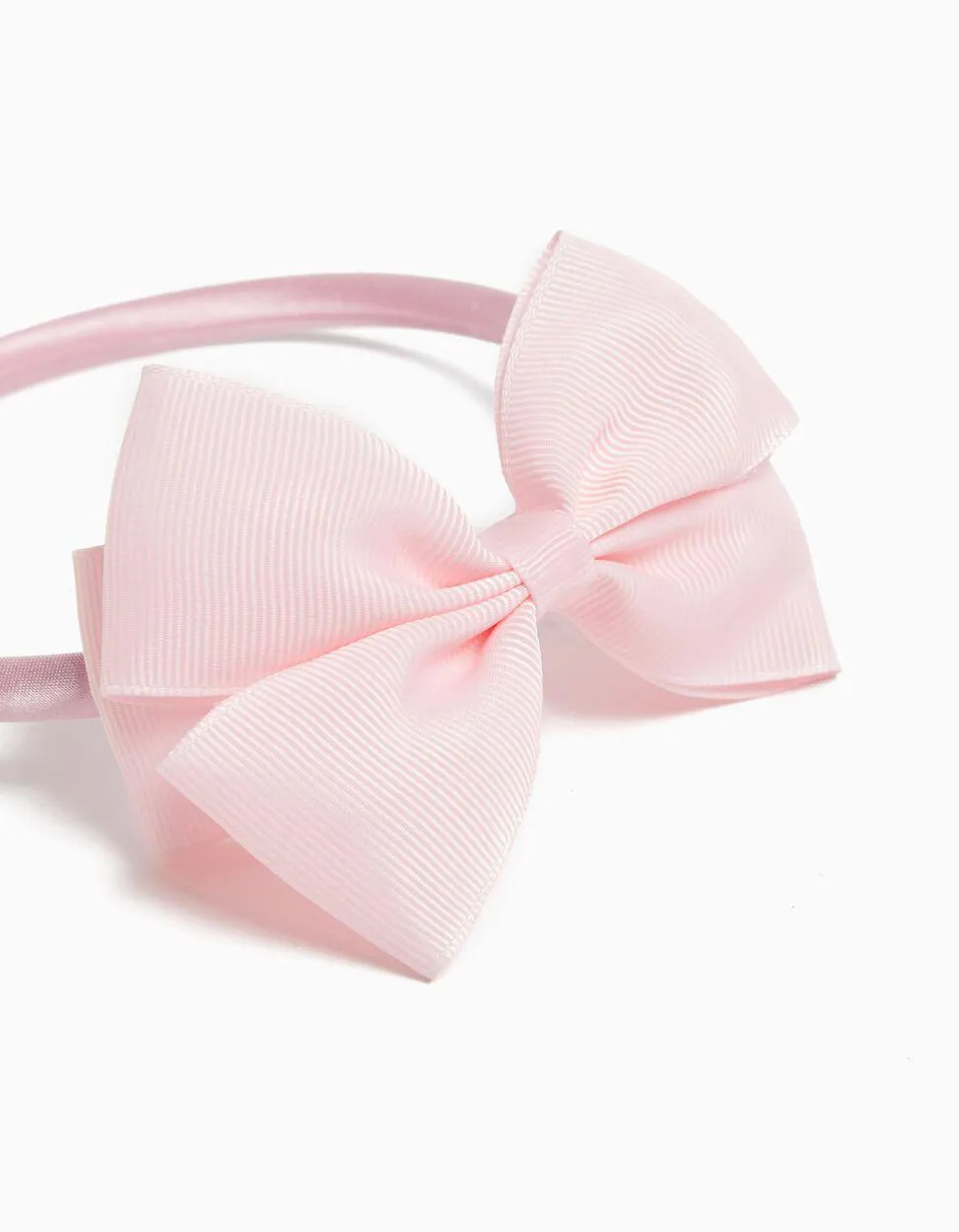 Bandolete Laço, Menina, Rosa Claro