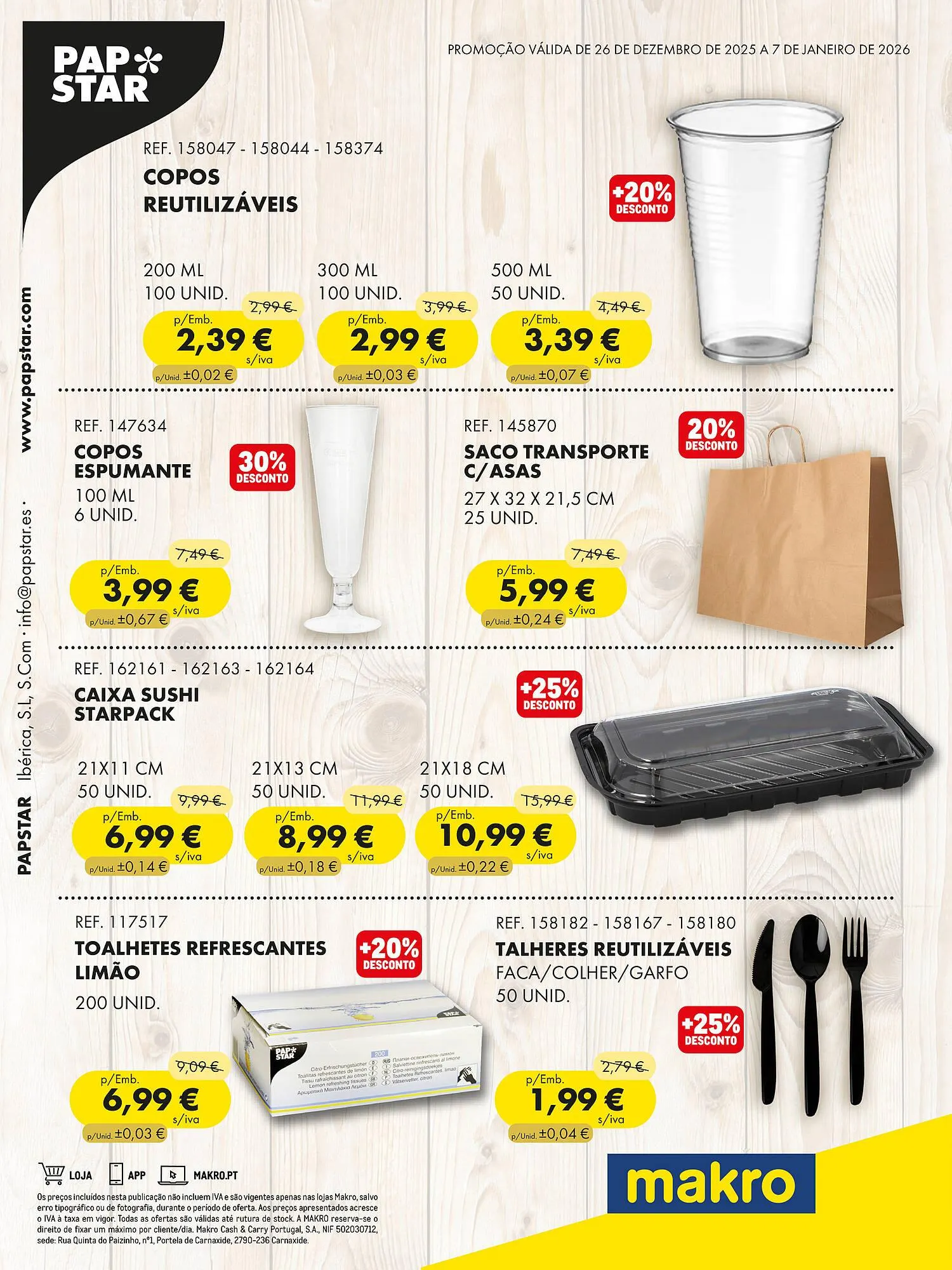 Folheto Catálogo Makro de 26 de dezembro até 7 de janeiro 2026 - Pagina 1