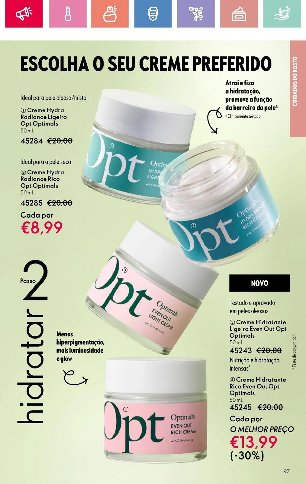 Folheto Folheto de Oriflame até 05.07.2025 de 18 de junho até 5 de julho 2025 - Pagina 97
