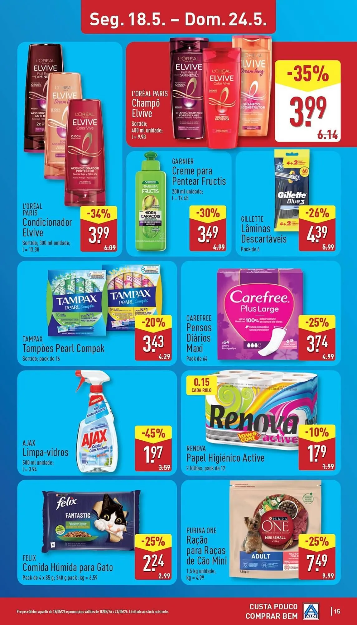 Folheto Folheto ALDI de 18 de maio até 24 de maio 2026 - Pagina 15