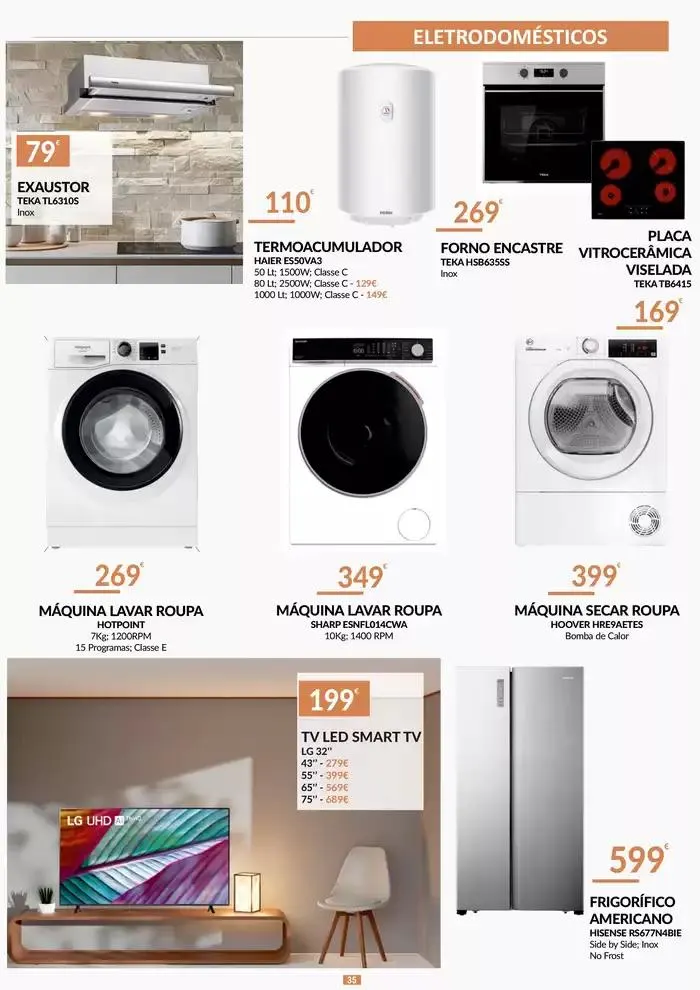 Folheto Folheto Aquecimento Brico Lordelo de 22 de outubro até 20 de janeiro 2025 - Pagina 35